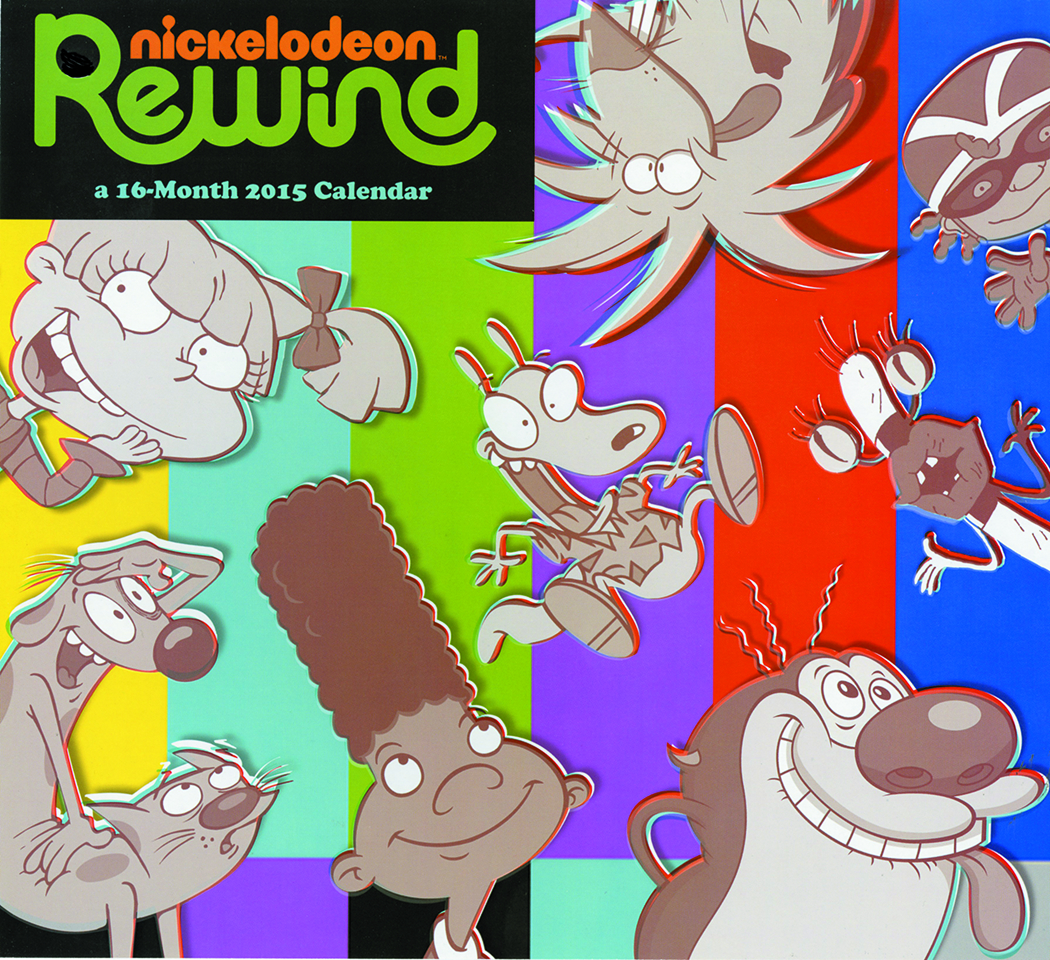 APR141600 NICKELODEON REWIND 2015 16 MONTH WALL CAL Previews World