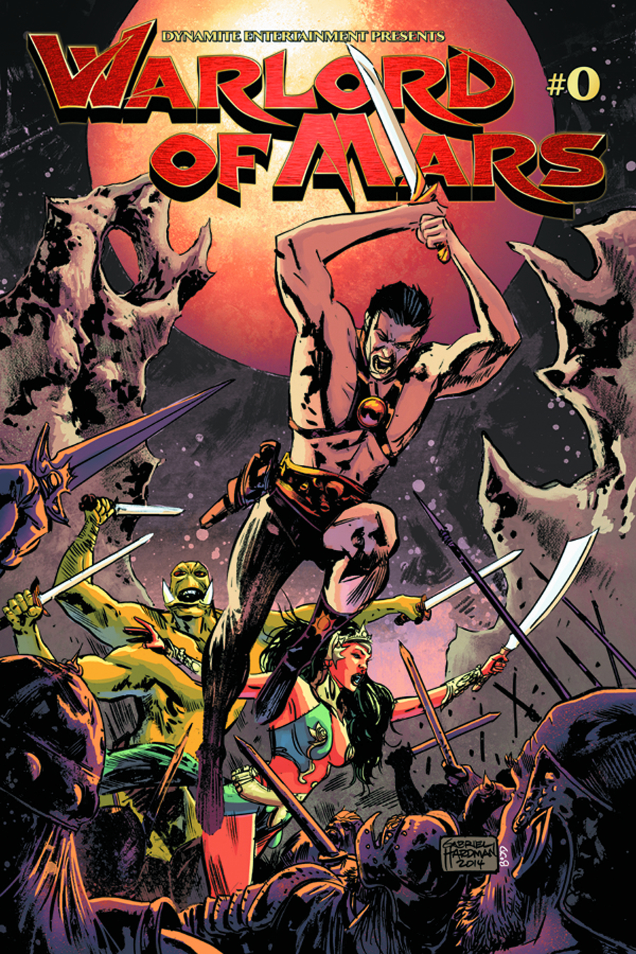 Mars 0. Warlord of Mars Comics Постер на весь экран.