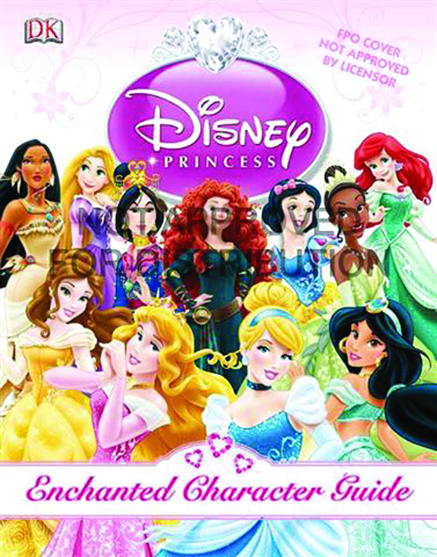 JUN141653   DISNEY PRINCESS ENCHANTED CHARACTER GUIDE HC   Previews World