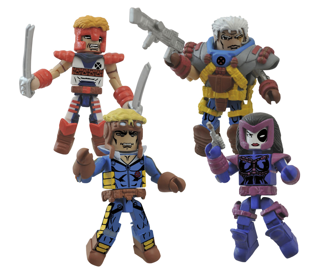 Минимейтс. Toy Marvel 2000. Minimates Marvel boxнетпутидомой.