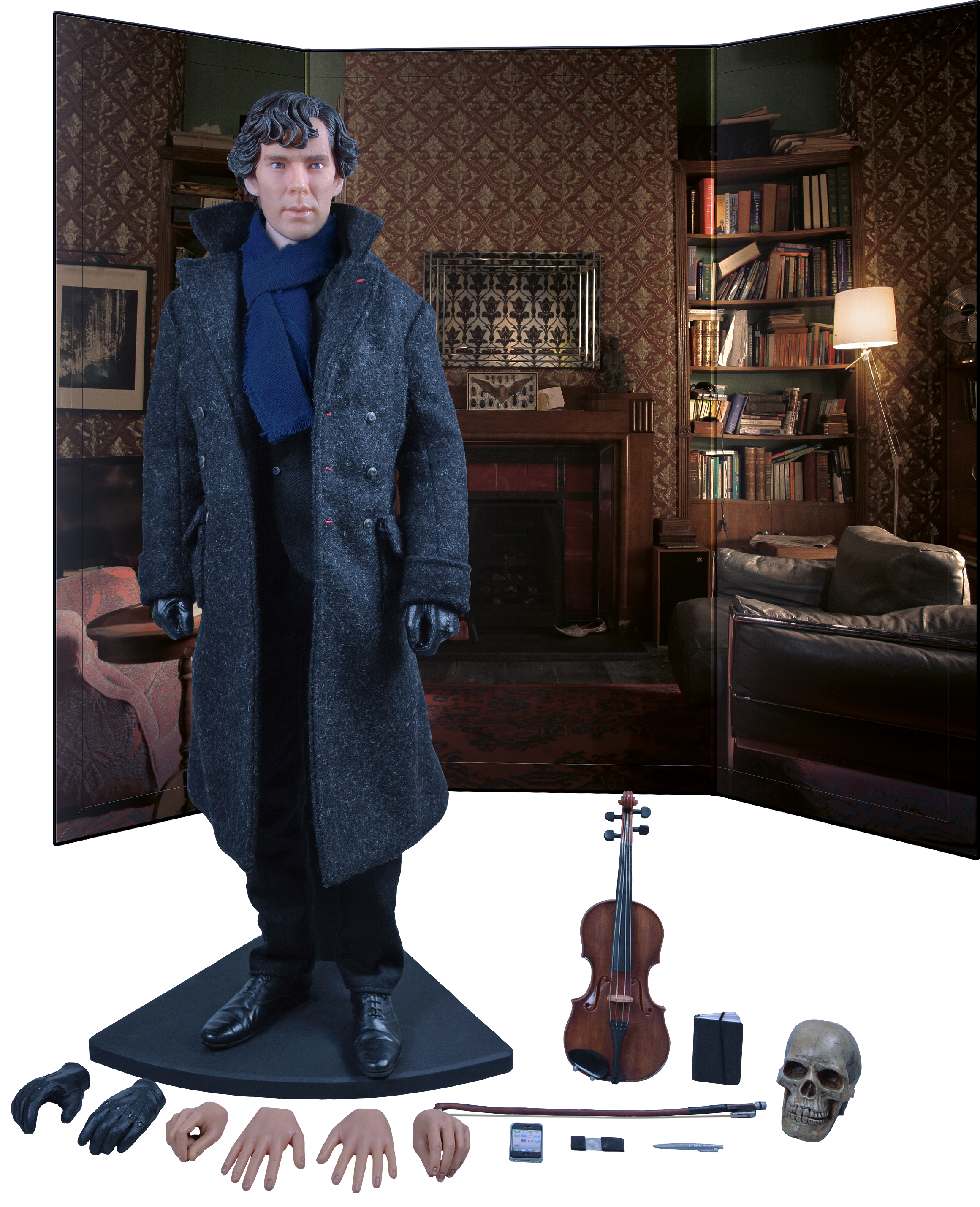 Исторический шедевр Шерлока Холмса: реалистичная фигура, воссоздающая его неповторимый облик