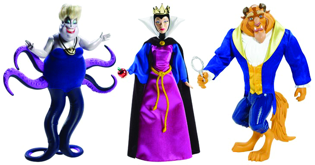 new disney villain dolls