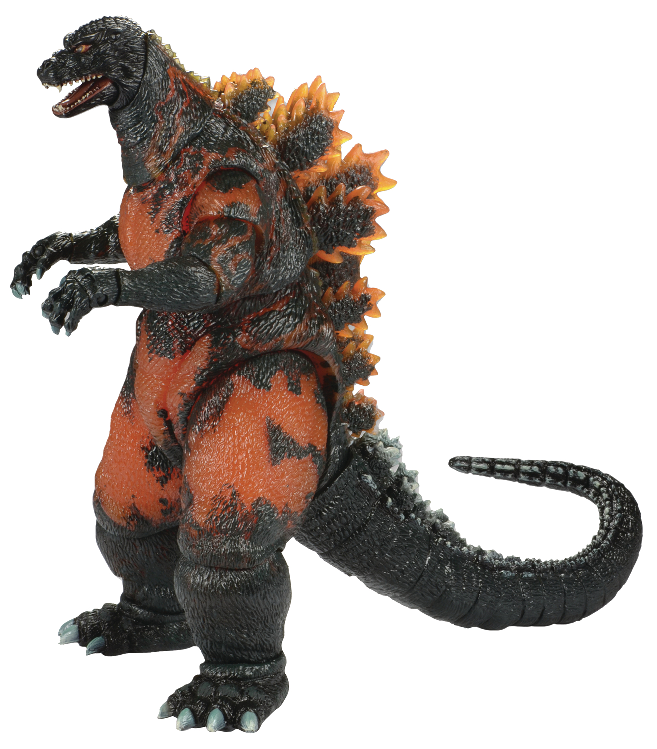 FEB152299 - GODZILLA 12-IN LONG 1995 BURNING VER AF - Previews World