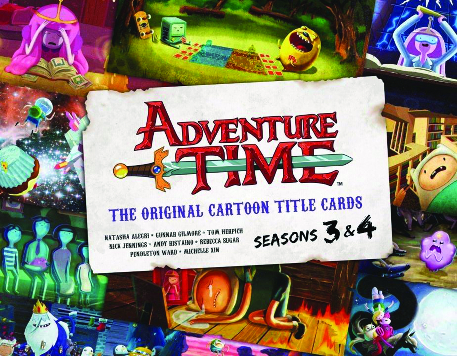 JUN151741 - ADVENTURE TIME ORIGINAL CARTOON TITLE CARDS HC VOL 02