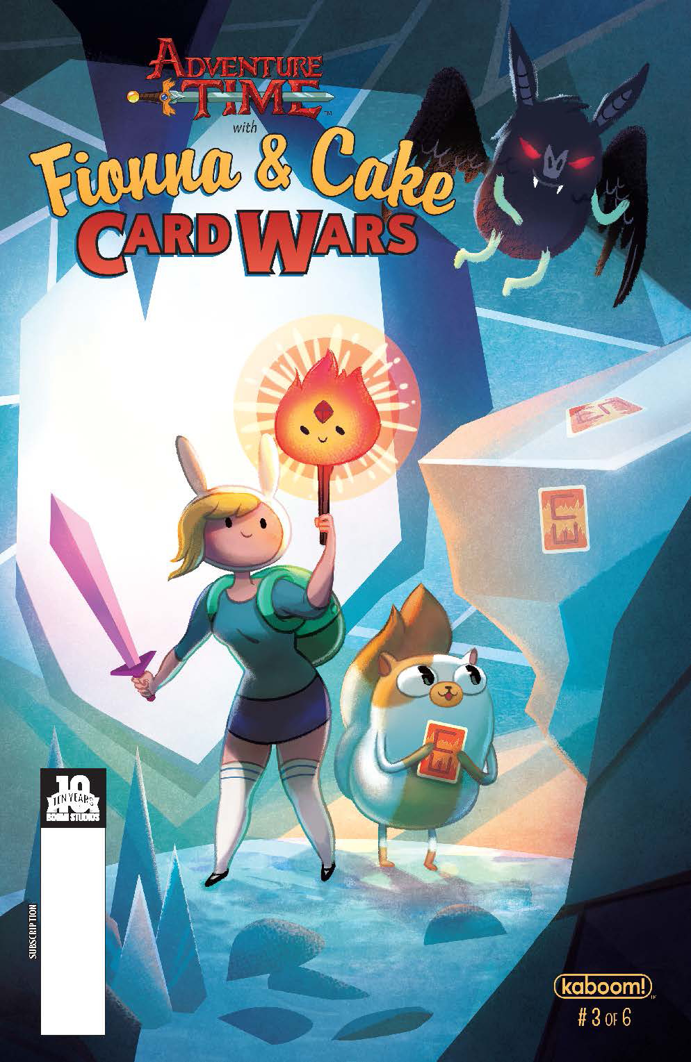 JUL151145 ADVENTURE TIME FIONNA & CAKE CARD WARS 3 (OF 6) SUB CHEN