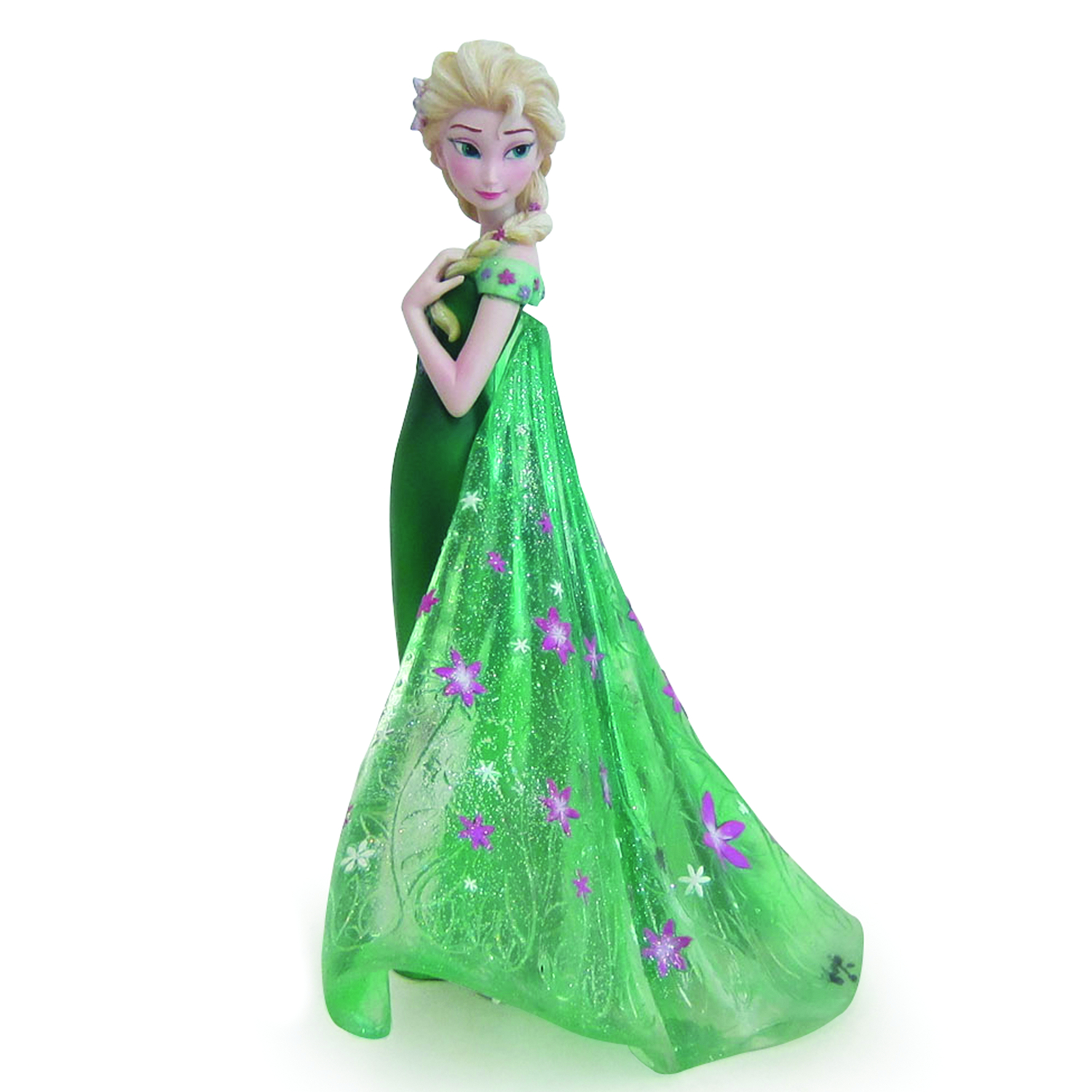 Анна в зеленом платье