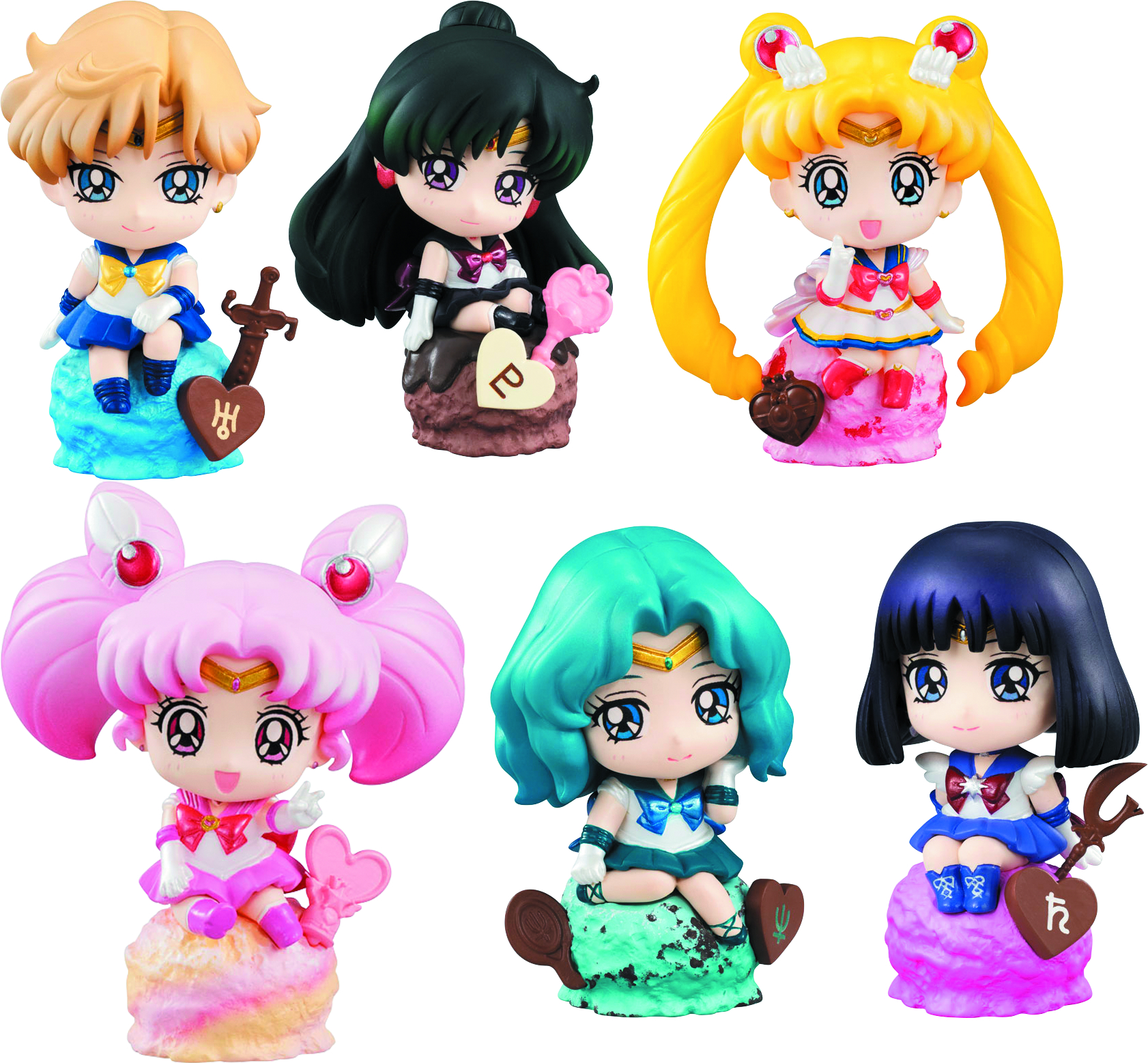 AUG SAILOR MOON PETIT CHARA ICE CREAM PARTY VER PC DIS Previews World