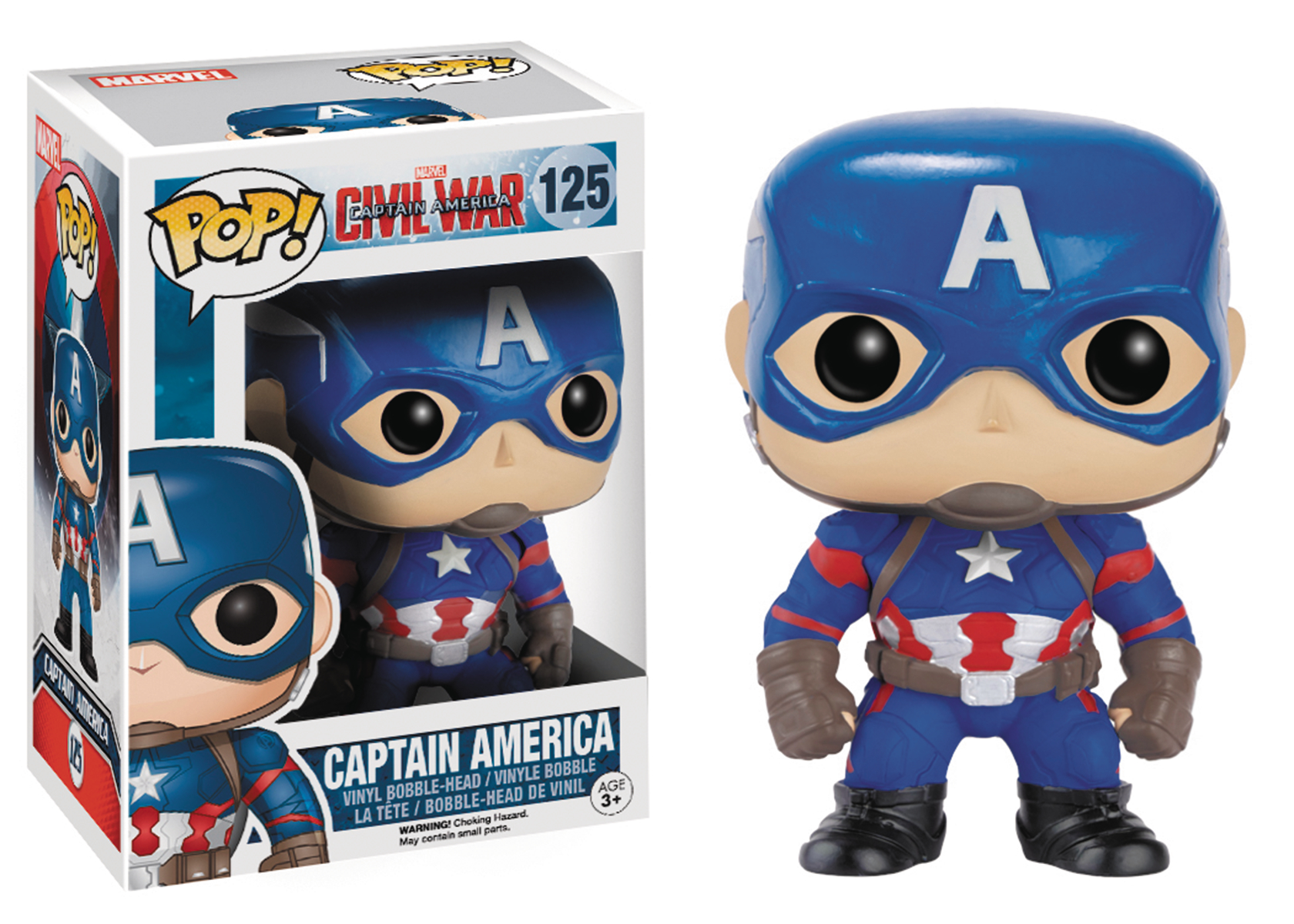 NOV158396 - POP CAPTAIN AMERICA 3 CAPTAIN AMERICA VINYL FIG - Previews ...