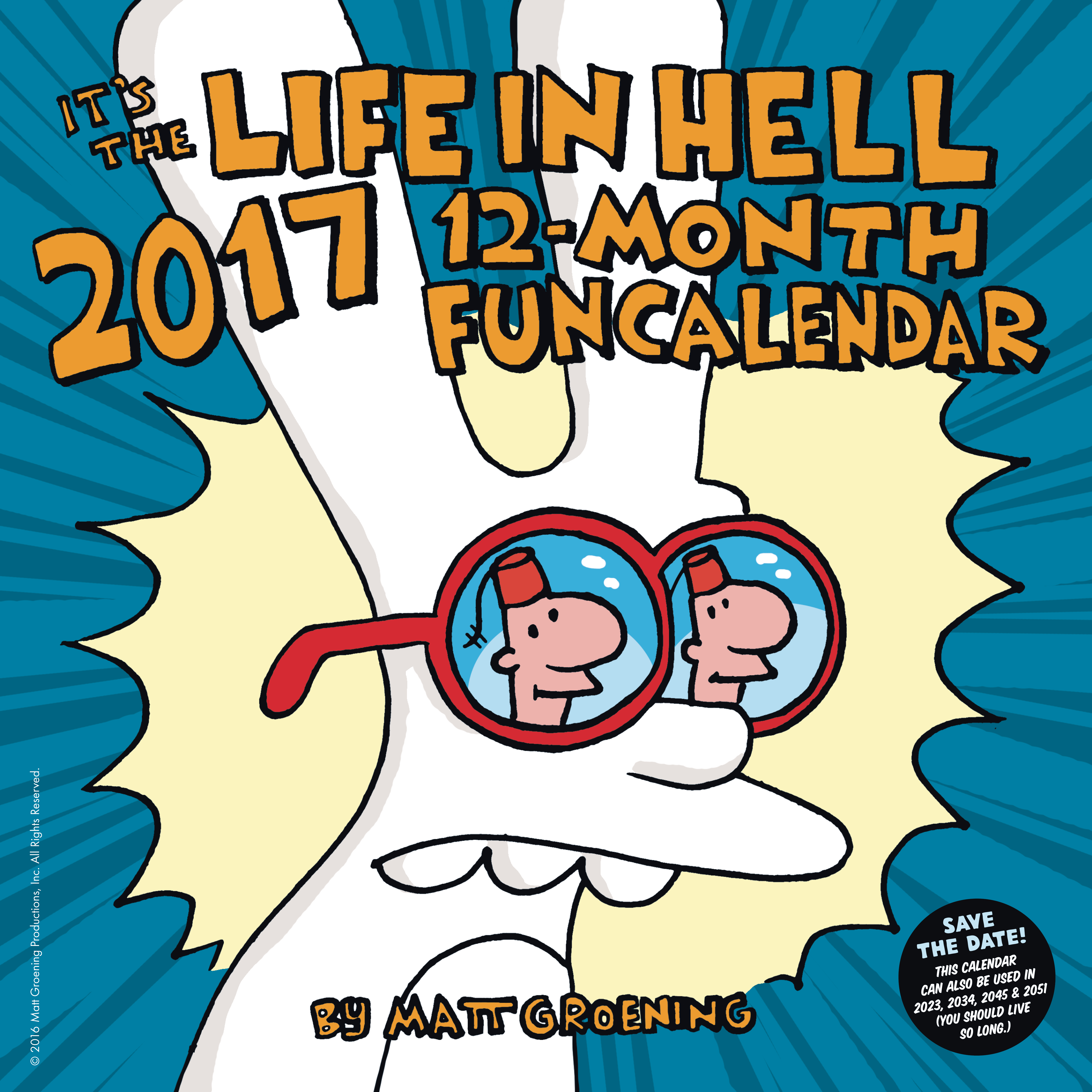 APR161342 ITS THE LIFE IN HELL 2017 12 MONTH CALENDAR Previews World