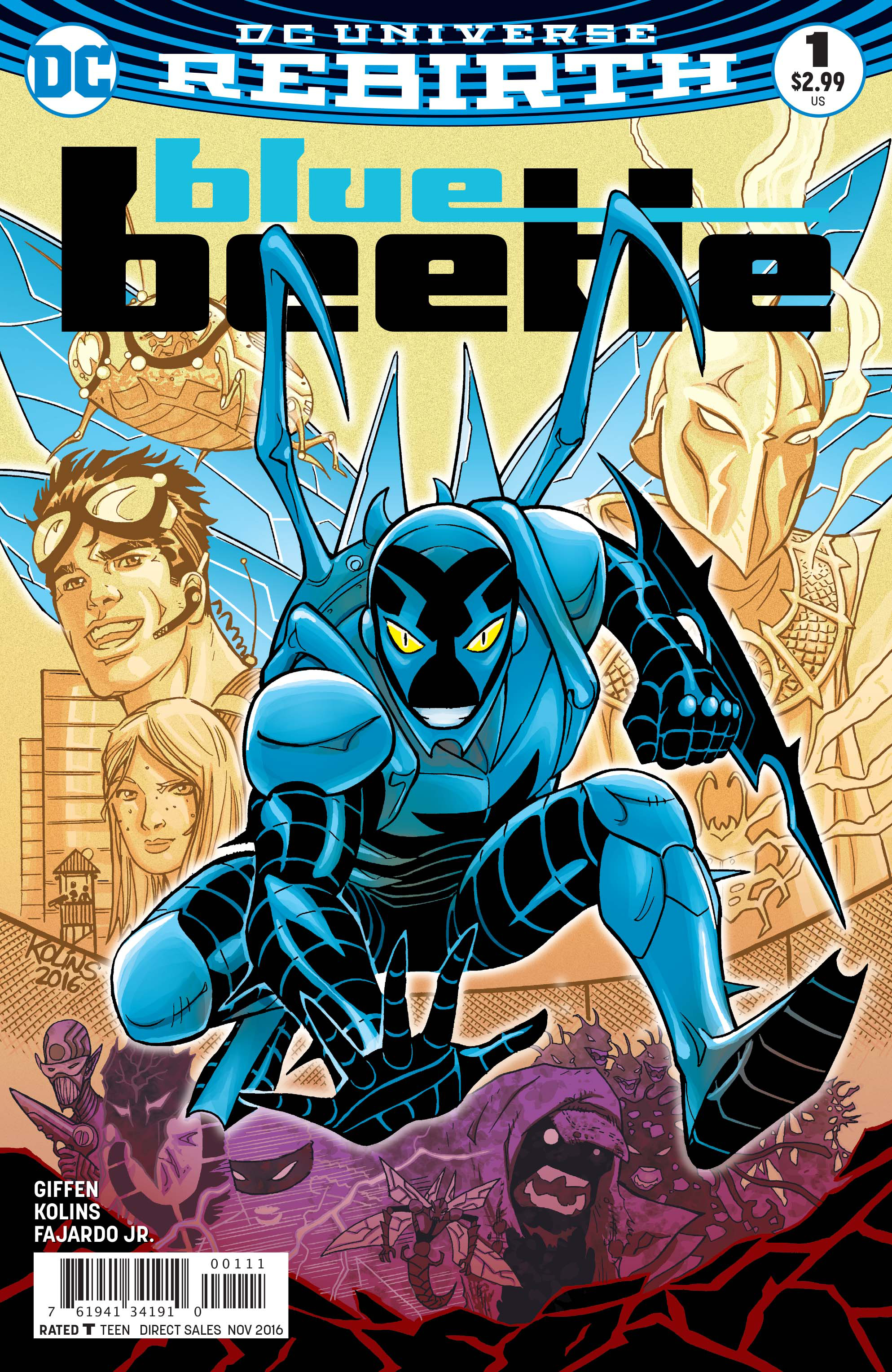 Dc синий. DC Comics Blue Beetle. Синий Жук DC фильм. Синий Жук DC комиксы. Blue Beetle Jaime Reyes DC Comics.