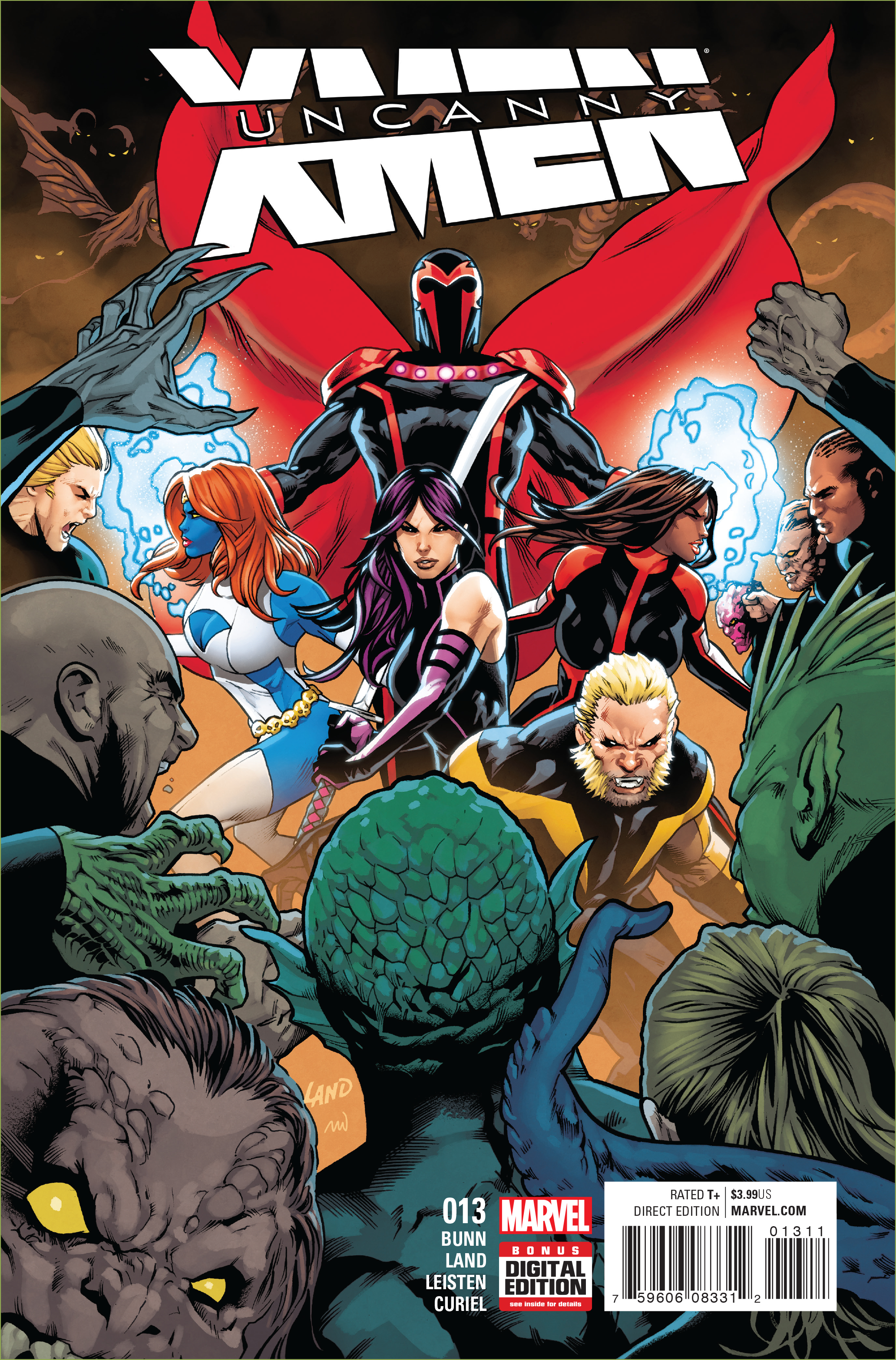 Man 13. Uncanny x-men Volume 4. The Uncanny x-men-February 4 2025. Zendman 13.