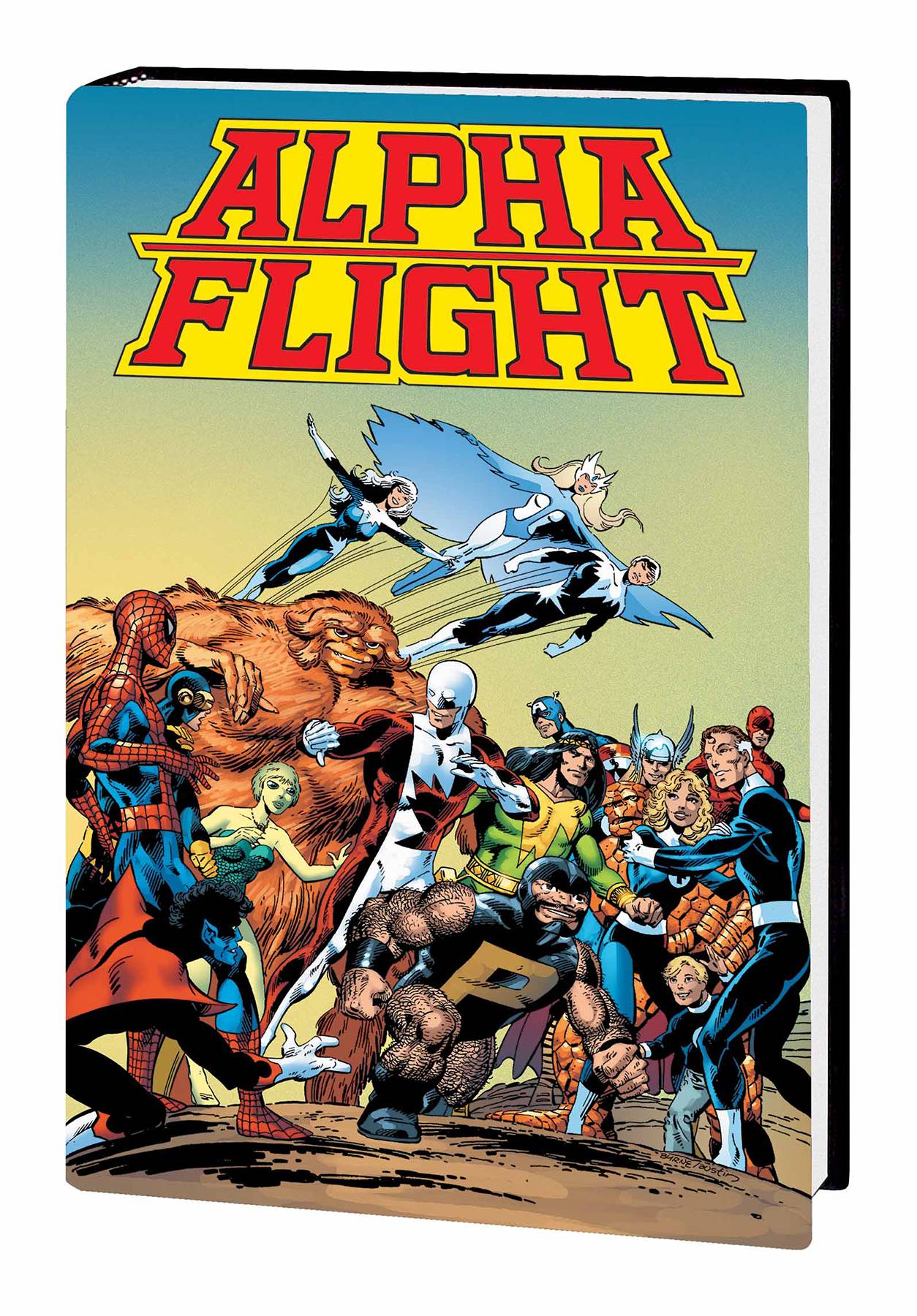 Aug160992 Alpha Flight By John Byrne Omnibus Hc Previews - 