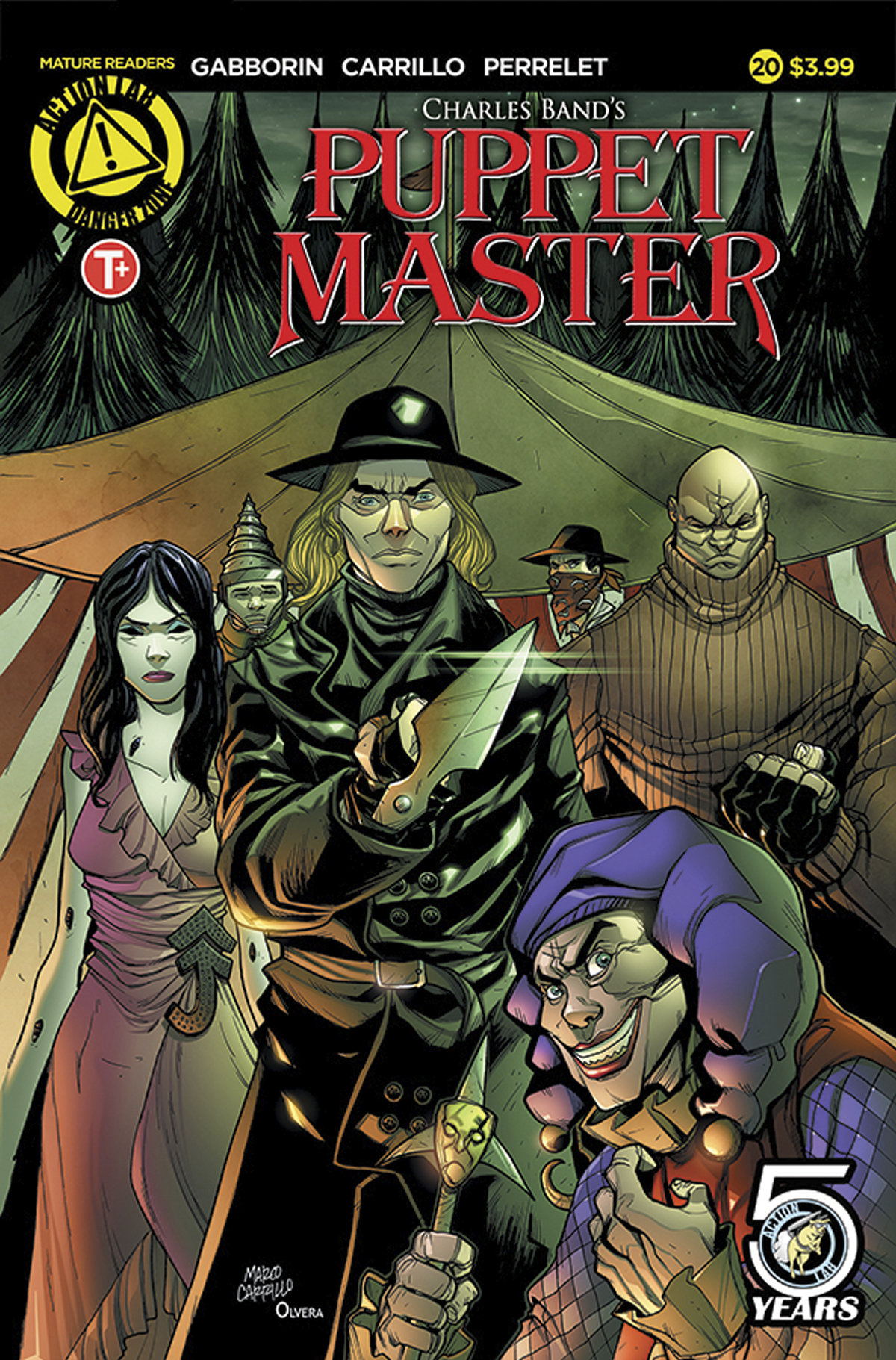 OCT161066 - PUPPET MASTER #20 CVR A CARRILLO (MR) - Previews World