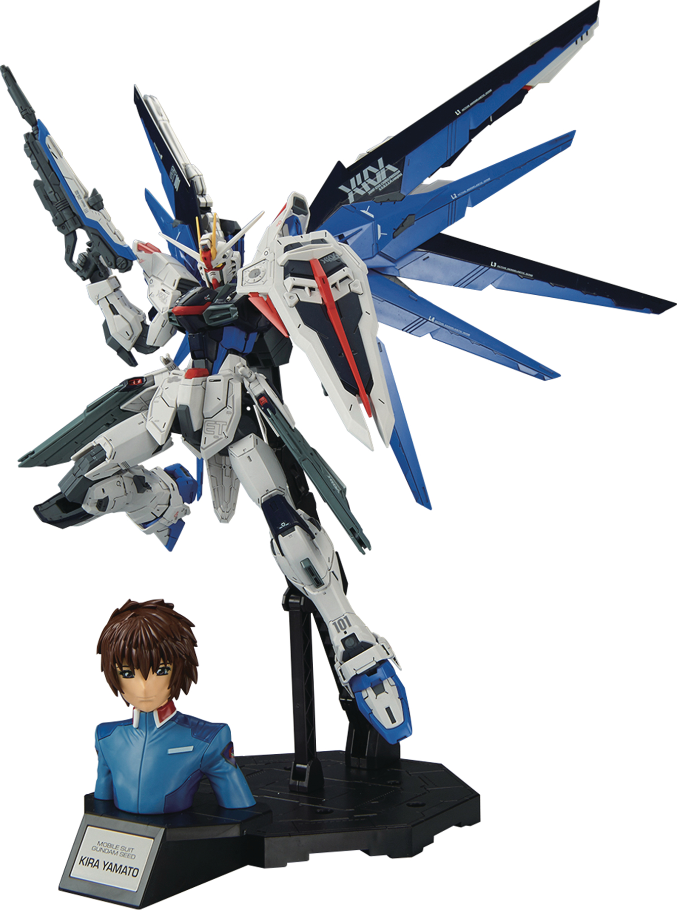 NOV168035 - MSGS GUNDAM MG FREEDOM 2.0 & KIRA YAMATO MASTER GRADE VER ...