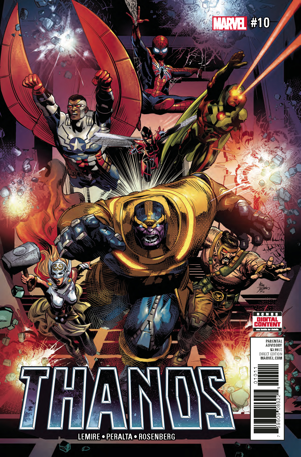 JUN170981 - THANOS #10 - Previews World