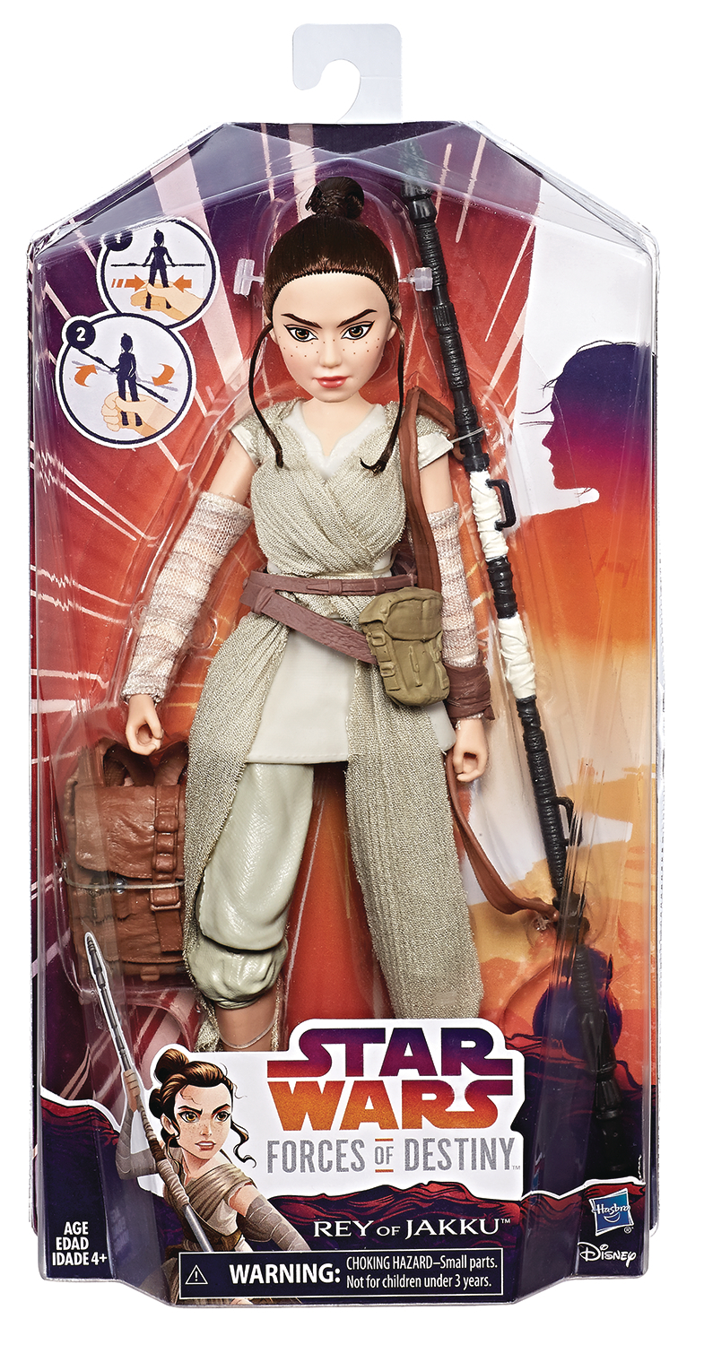 MAY178211 - SW FORCES OF DESTINY REY ADV FIG CS - Previews World