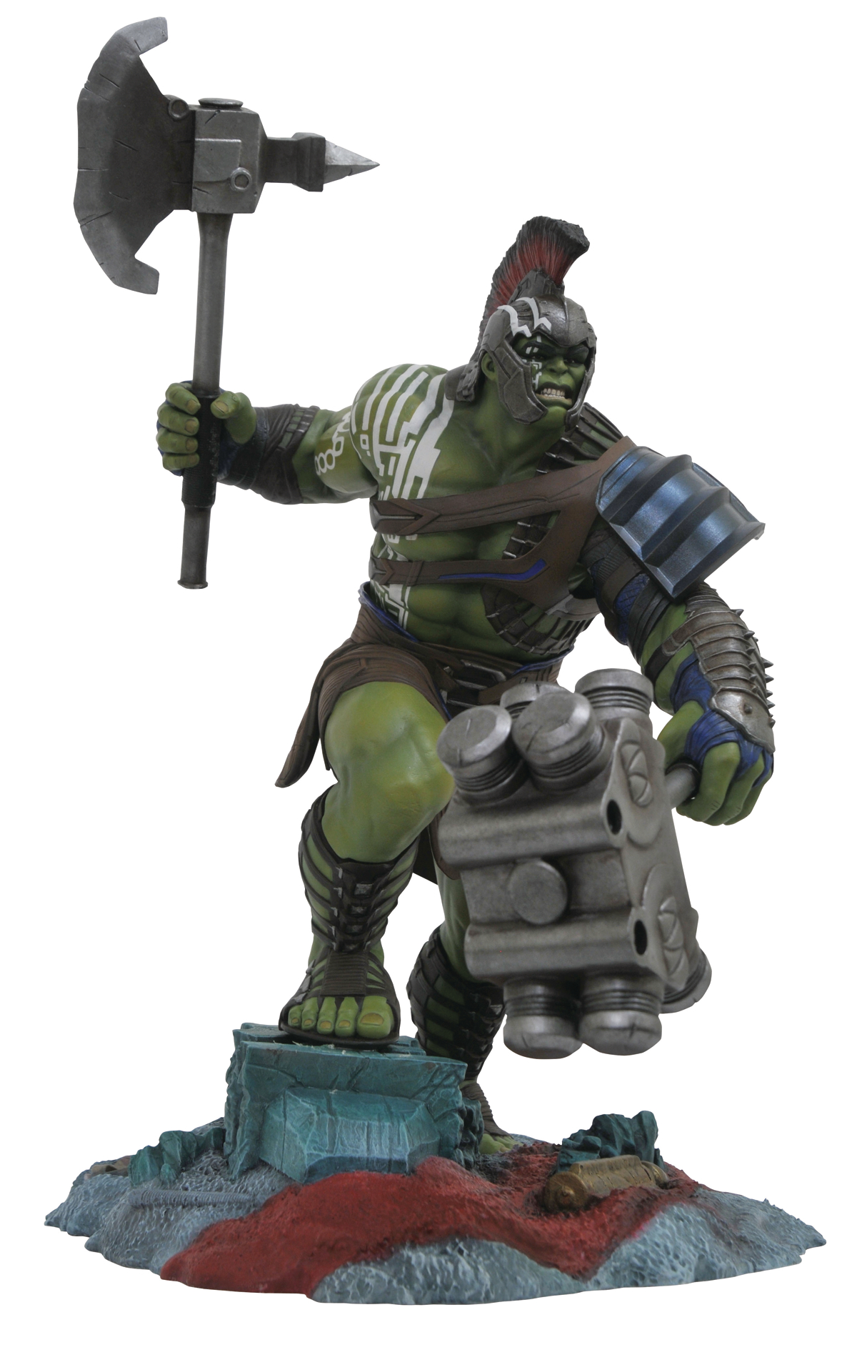 hulk grey edition pvc diorama