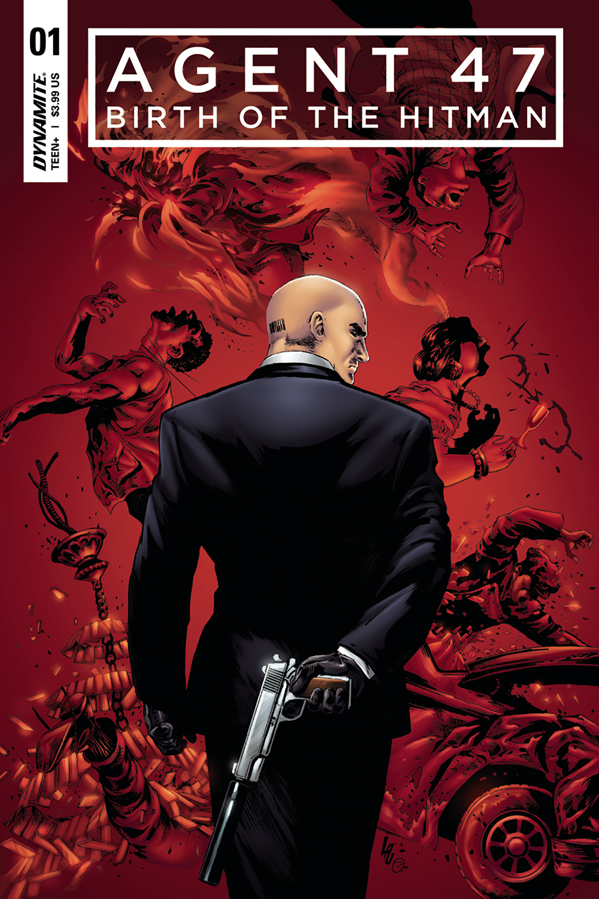 AUG171499 - AGENT 47 BIRTH OF HITMAN #1 CVR B LAU - Previews World