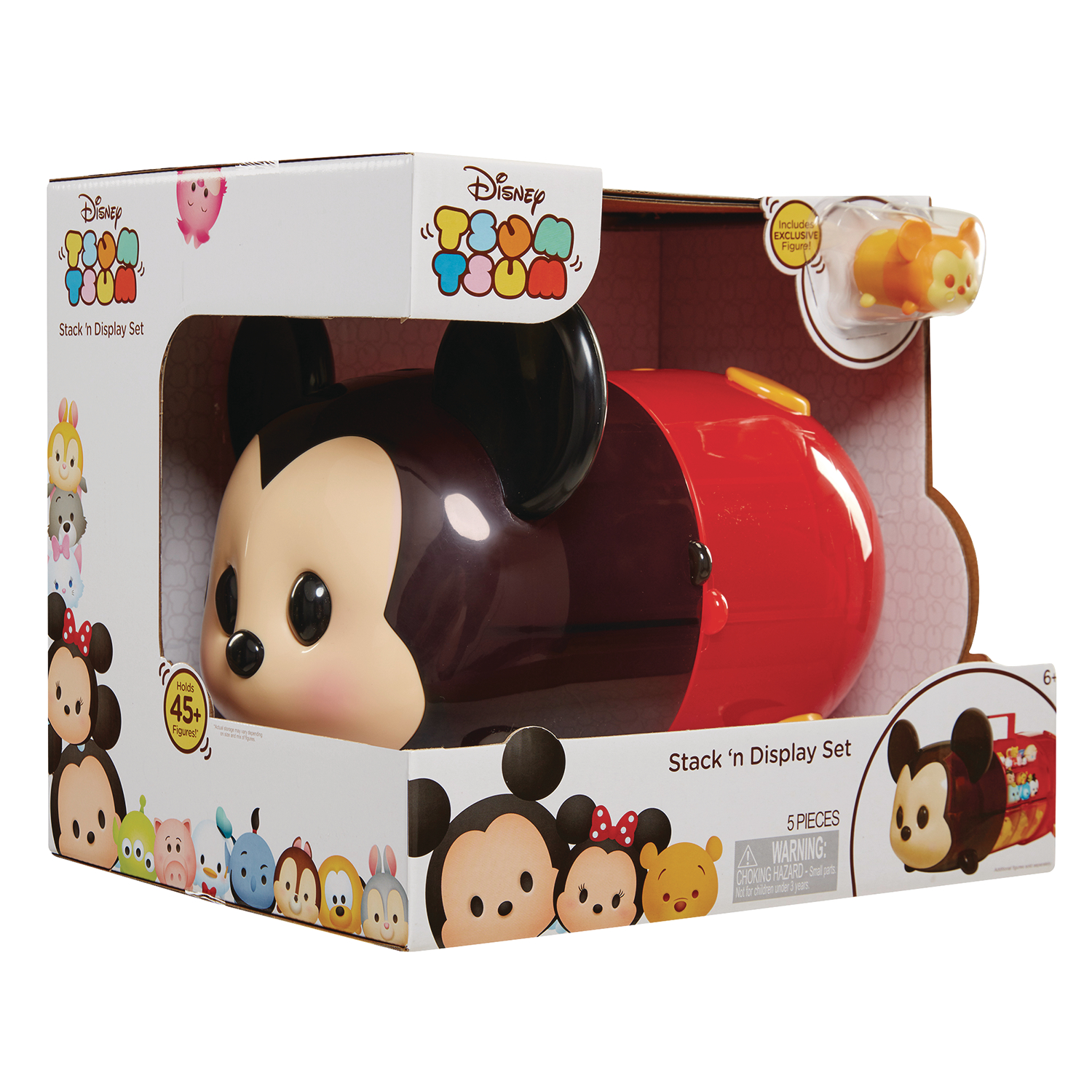 JUN178748 - DISNEY TSUM TSUM MICKEY PORTABLE PLAY CASE W/FIG - Previews ...