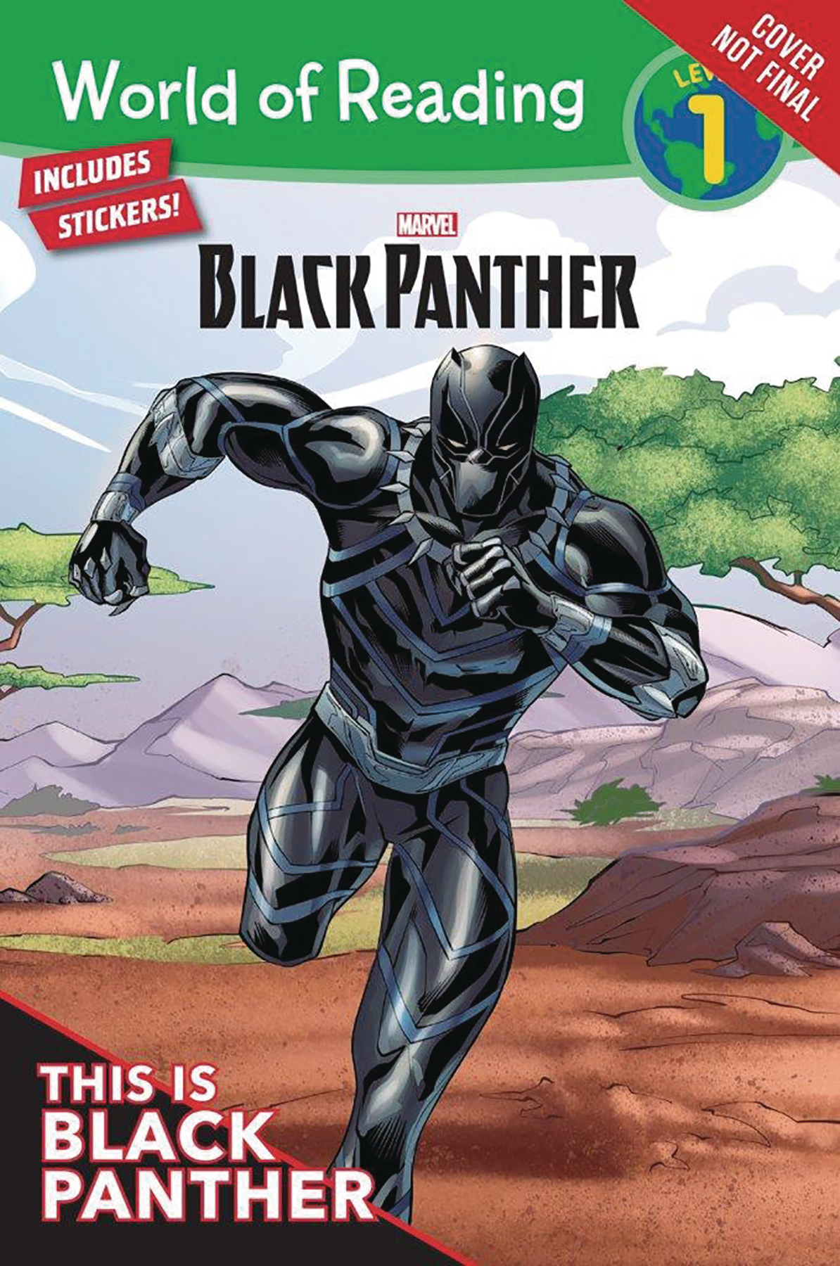 NOV172200 - WORLD OF READING BLACK PANTHER THIS IS BLACK PANTHER LEVEL