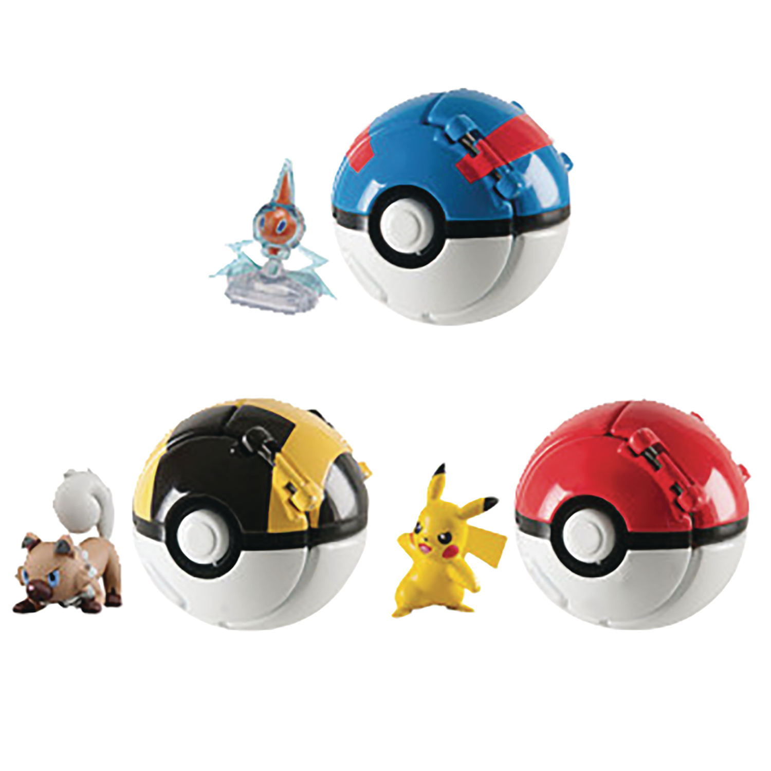 AUG178180 - POKEMON THROW N POP POKE BALL ASST - Previews World