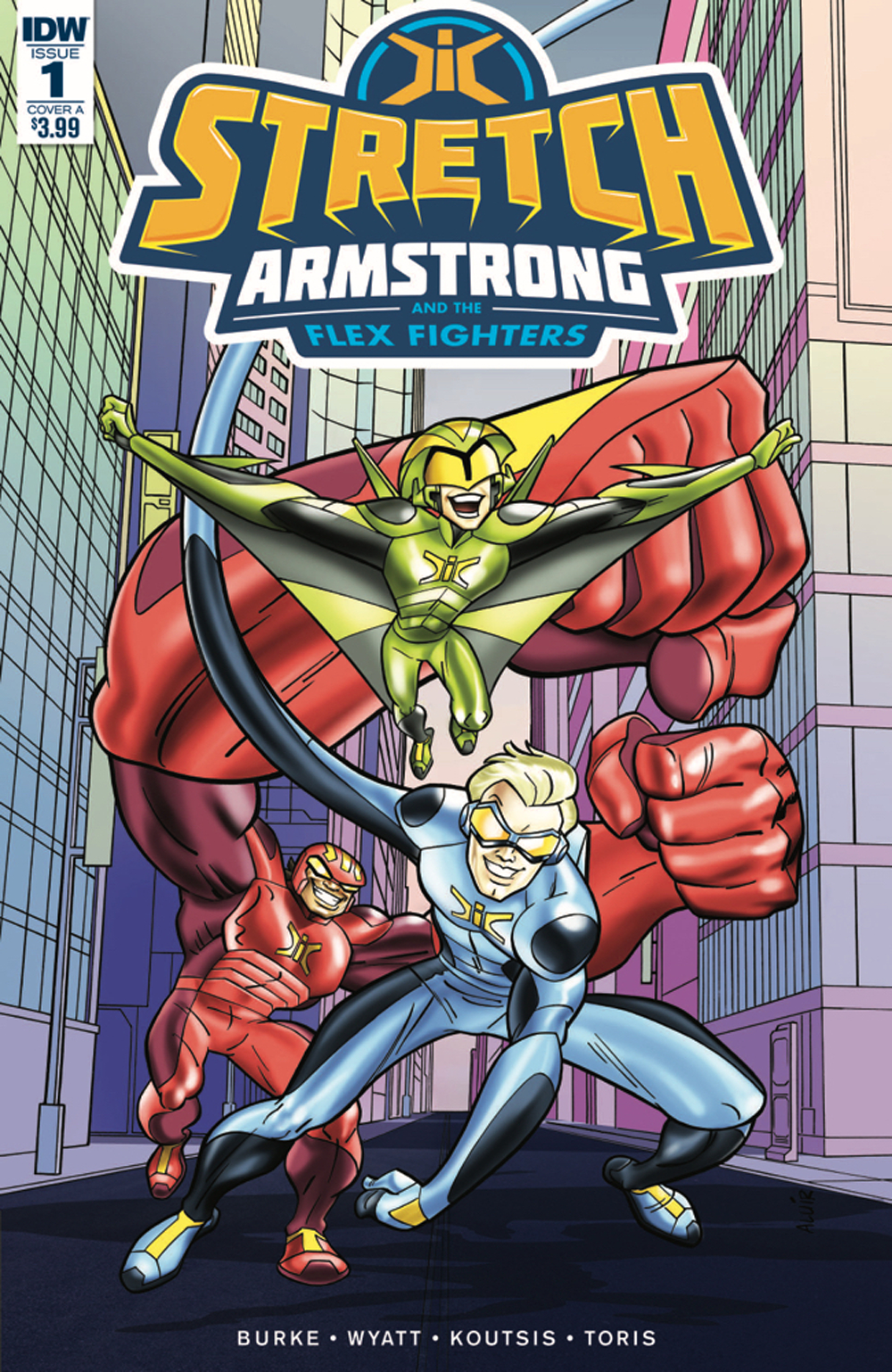 Nov170462 Stretch Armstrong And Flex Fighters 1 Of 3 Cvr A Amancio Previews World
