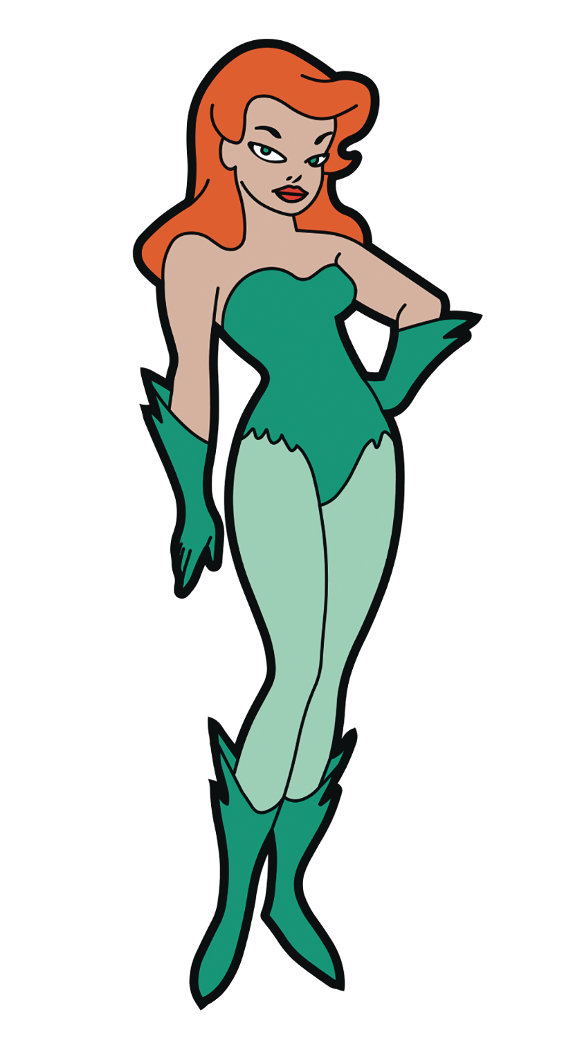 Dec178806 Batman Animated Series Poison Ivy Magnet Previews World 