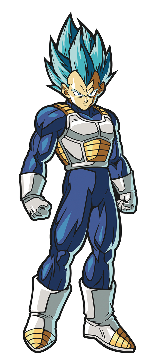 super saiyan vegeta figpin