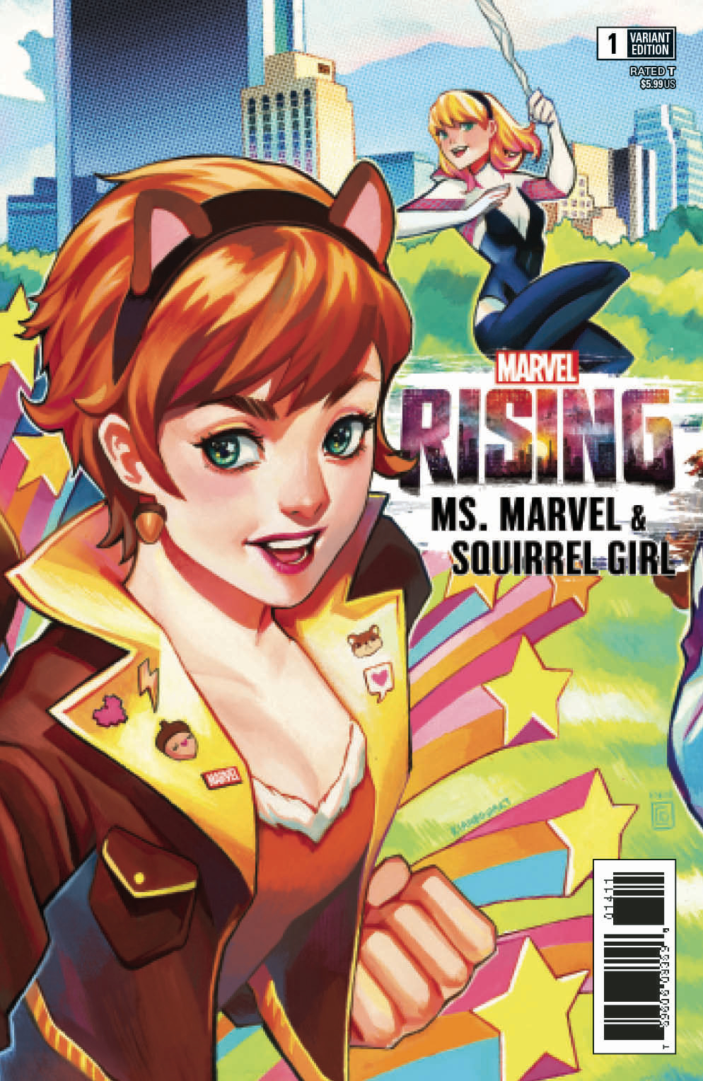 Jun Marvel Rising Ms Marvel Squirrel Girl Connecting Var