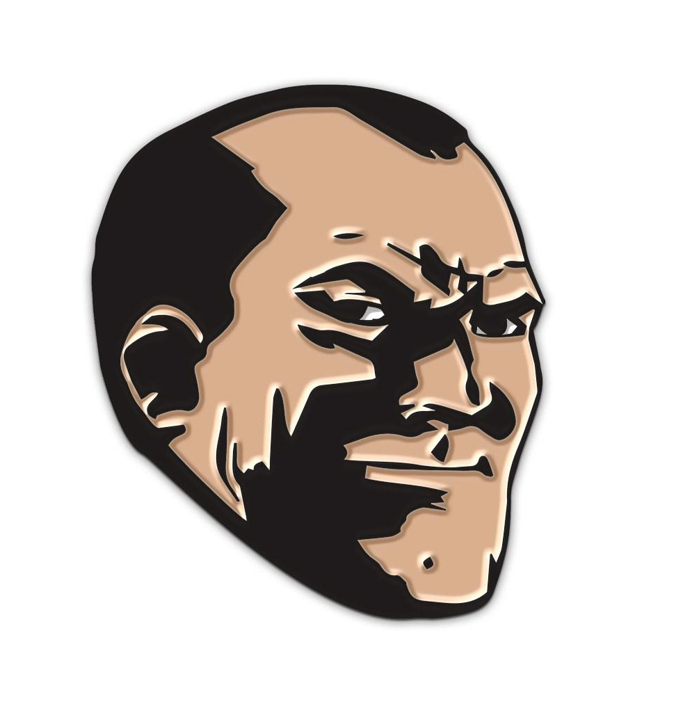 SEP180242 - WALKING DEAD NEGAN FACE PIN - Previews World