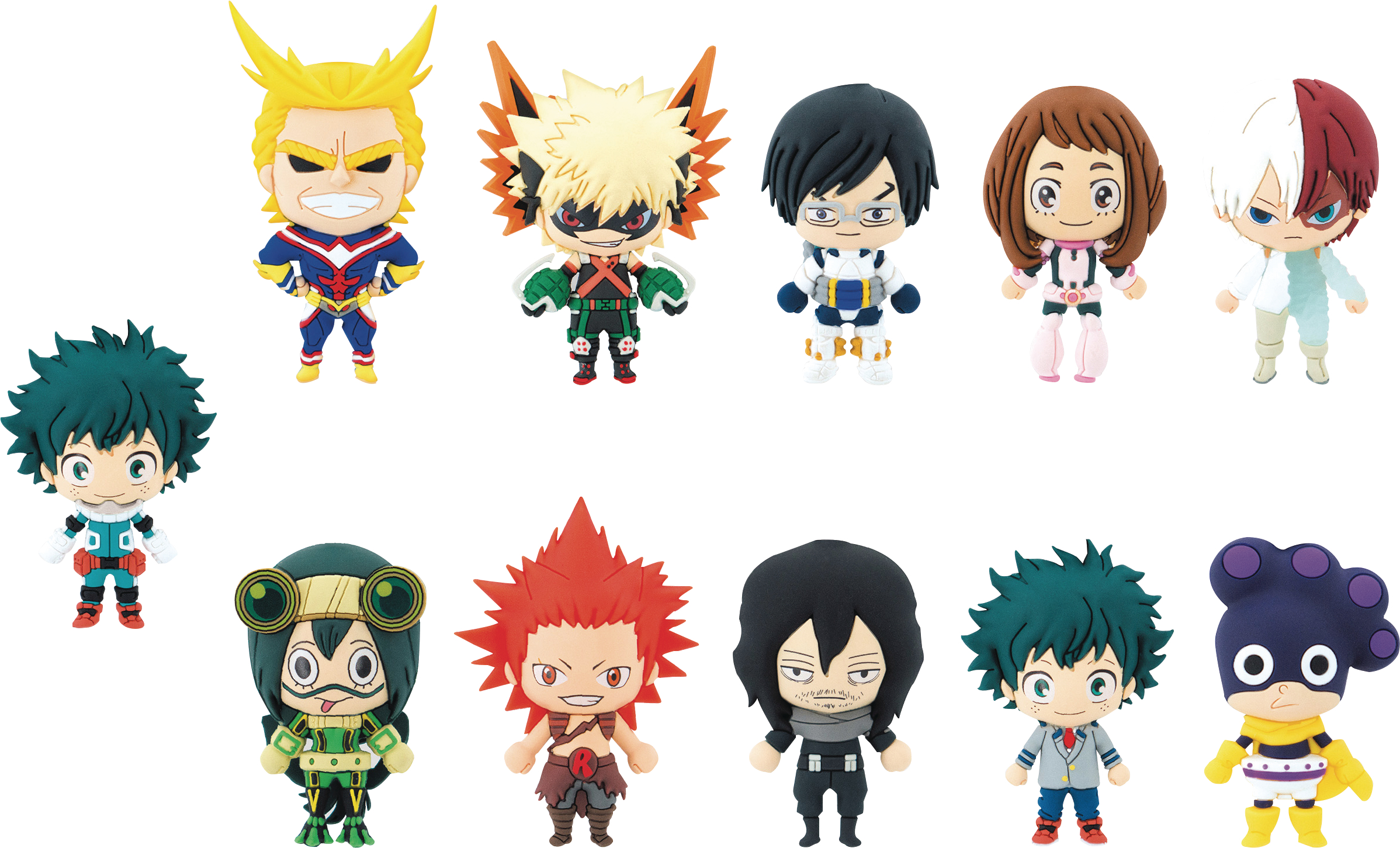 JUN188867 - MY HERO ACADEMIA 3D FIGURAL KEYRING 24PC BMB DIS - Previews ...