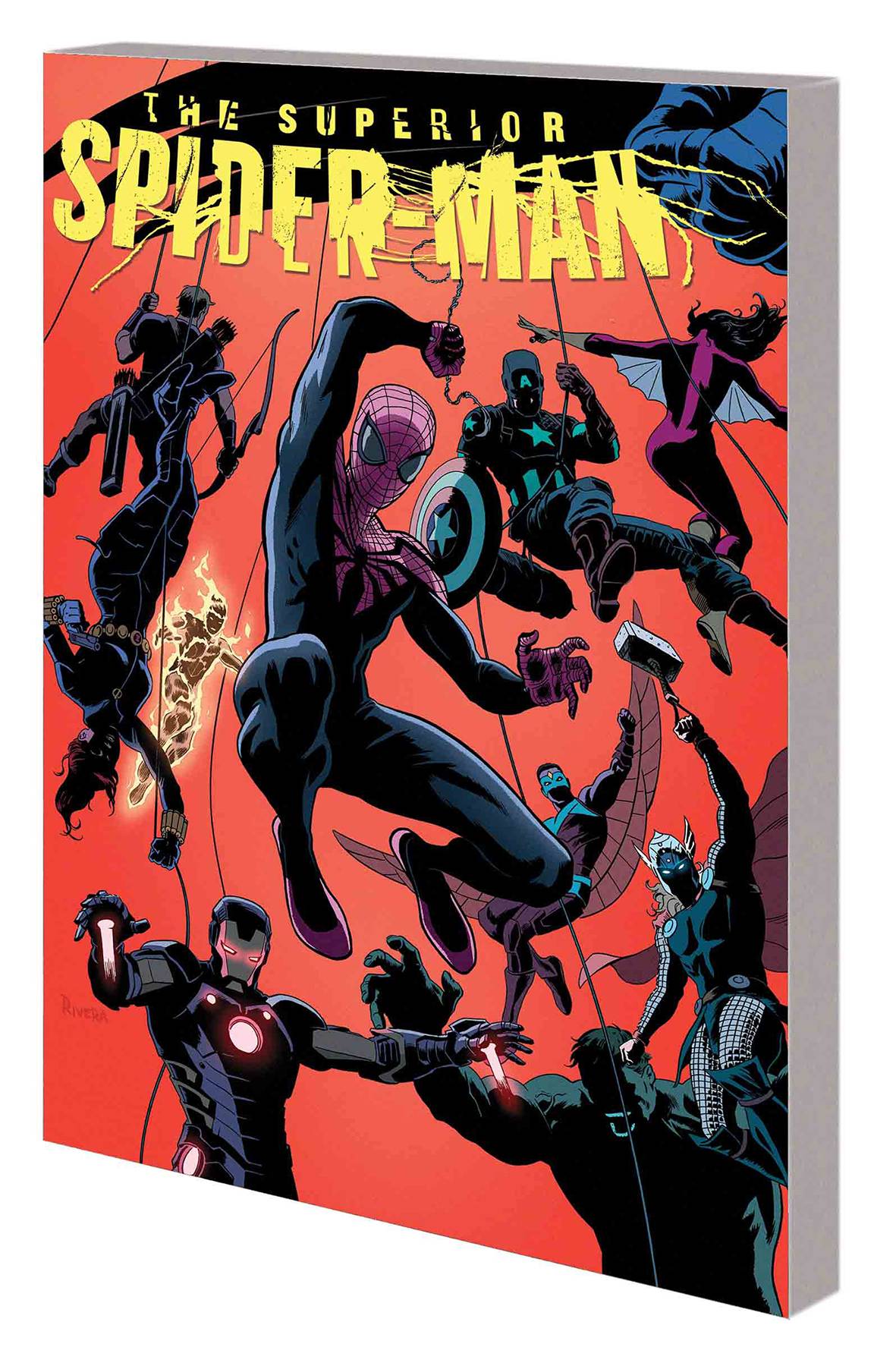 Other superior. Superior Spider-man Team-up. Superior Spider-man. Superior Spider-man Cover. Paolo Rivera Spider man.