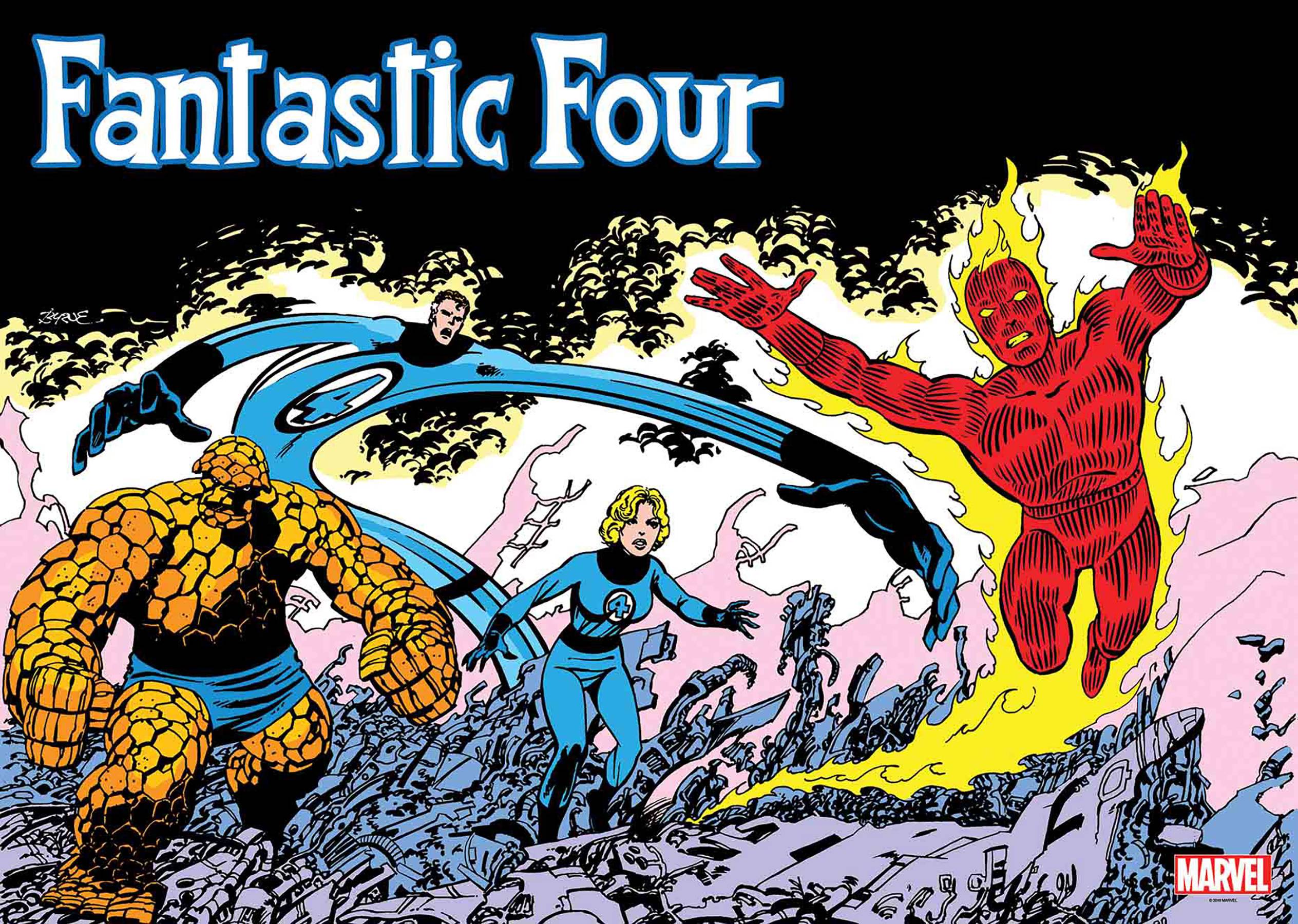 4 comics. Fantastic four logo 2020.