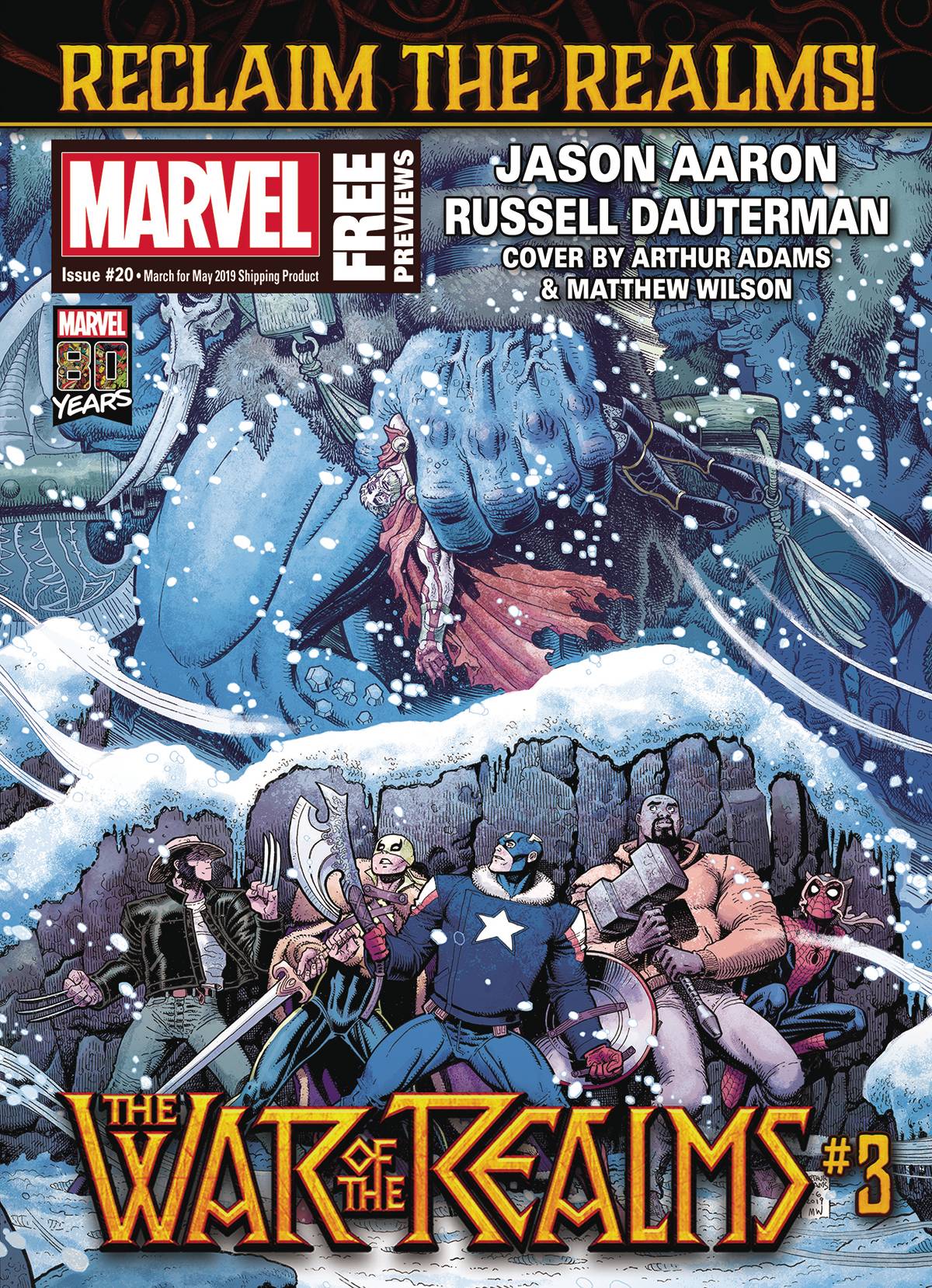 JAN190089 MARVEL PREVIEWS VOL 04 20 MARCH 2019 EXTRAS Previews World