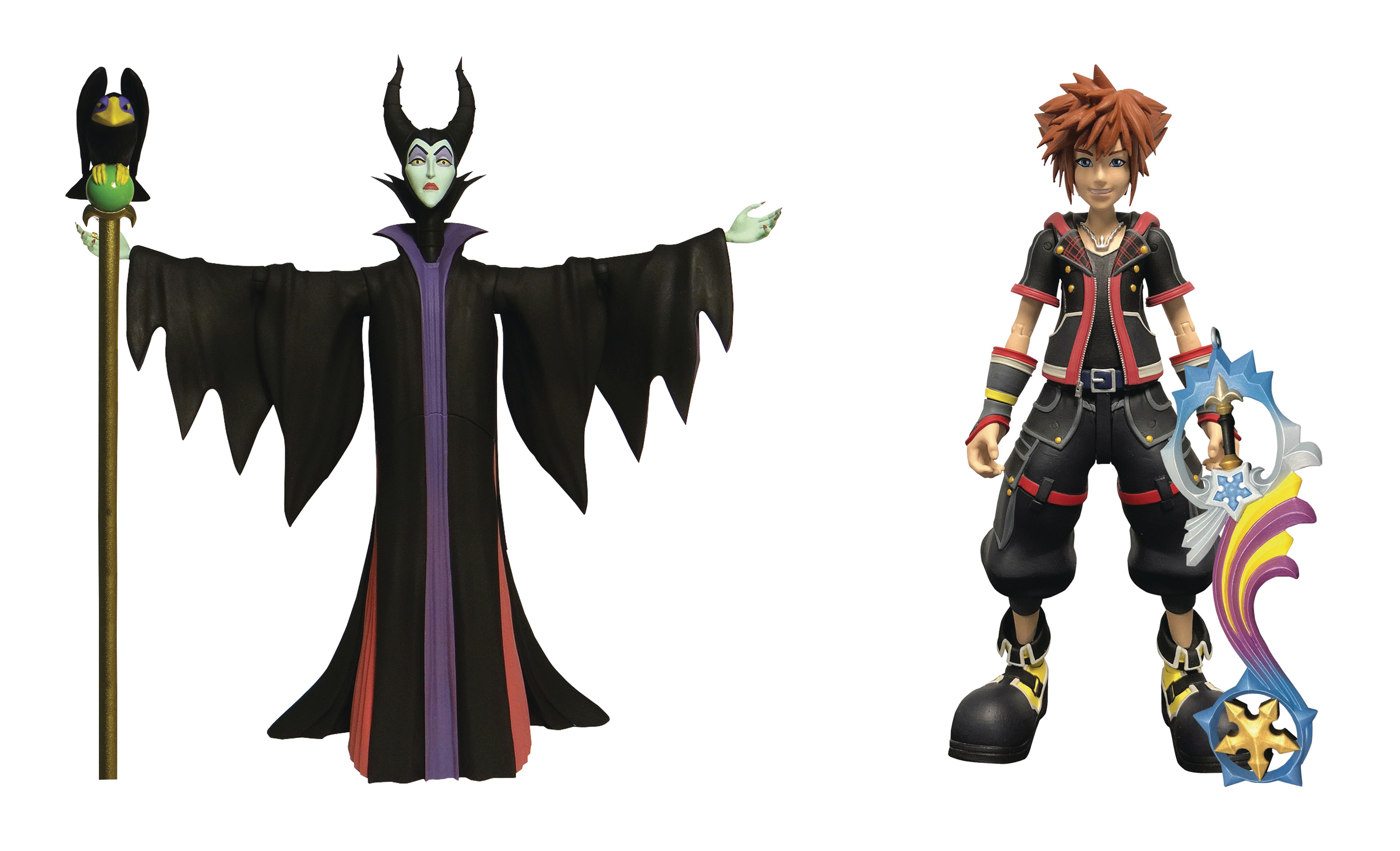 Sep Kingdom Hearts Select Maleficent Sora Af Previews World