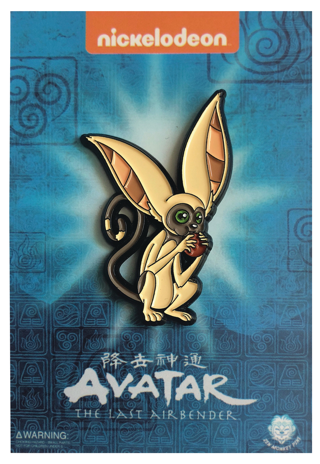 OCT188361 - AVATAR THE LAST AIR BENDER MOMO PIN - Previews World