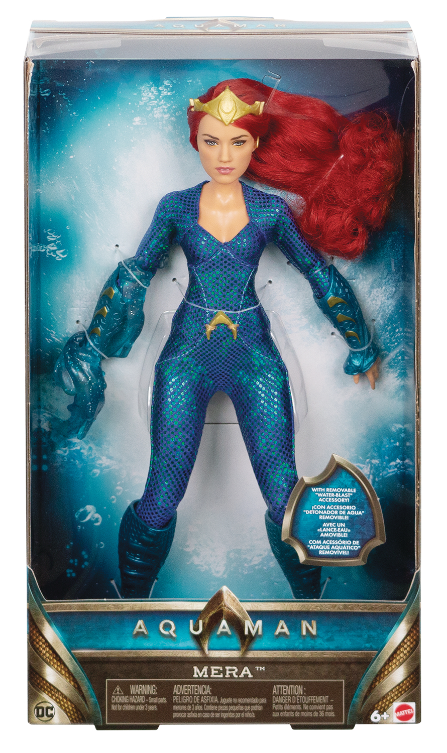 OCT188541 - AQUAMAN MOVIE MERA FASHION DOLL - Previews World