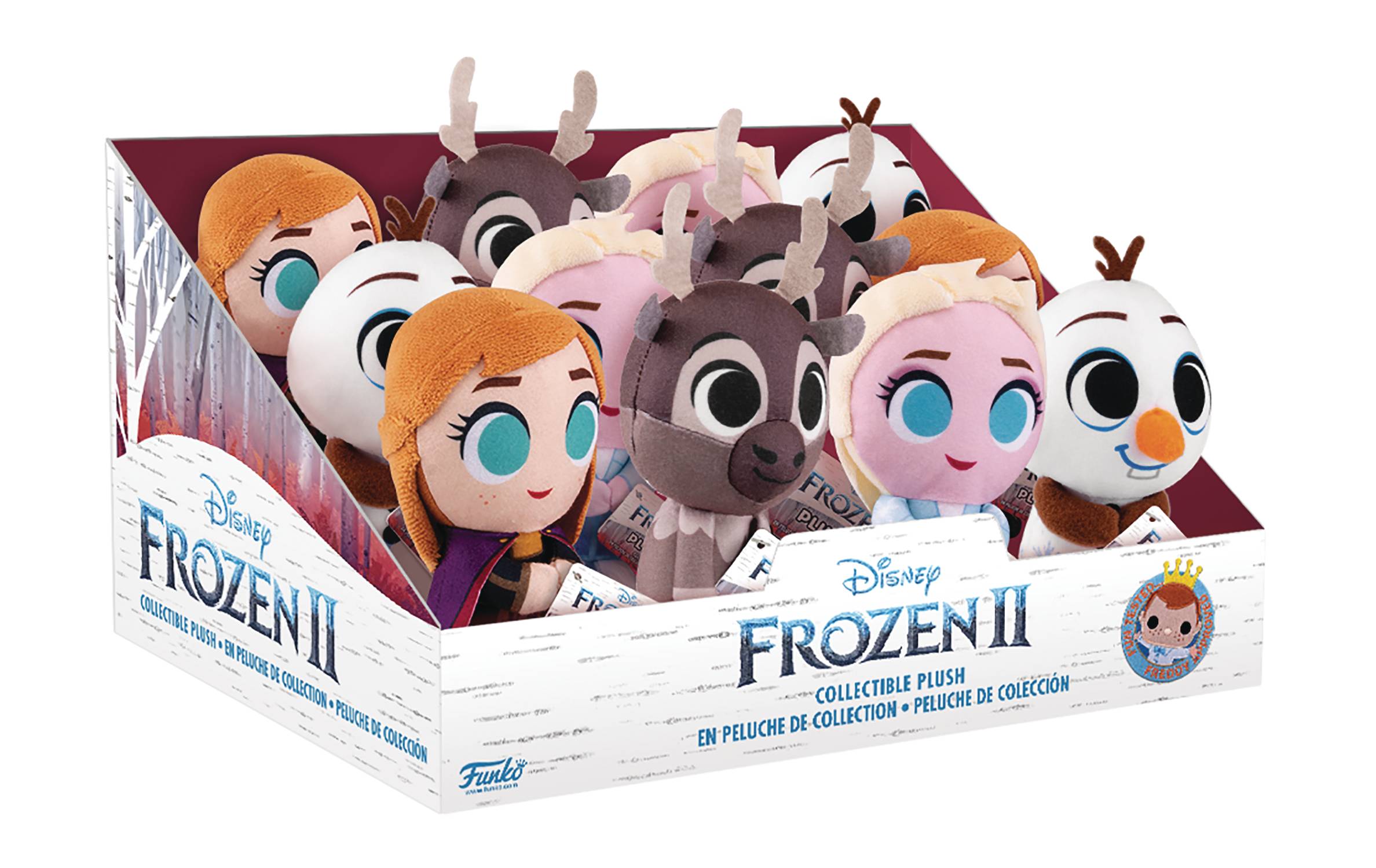 JAN198964 - FROZEN 2 12PC PLUSH FIG DISP (Net) - Previews World