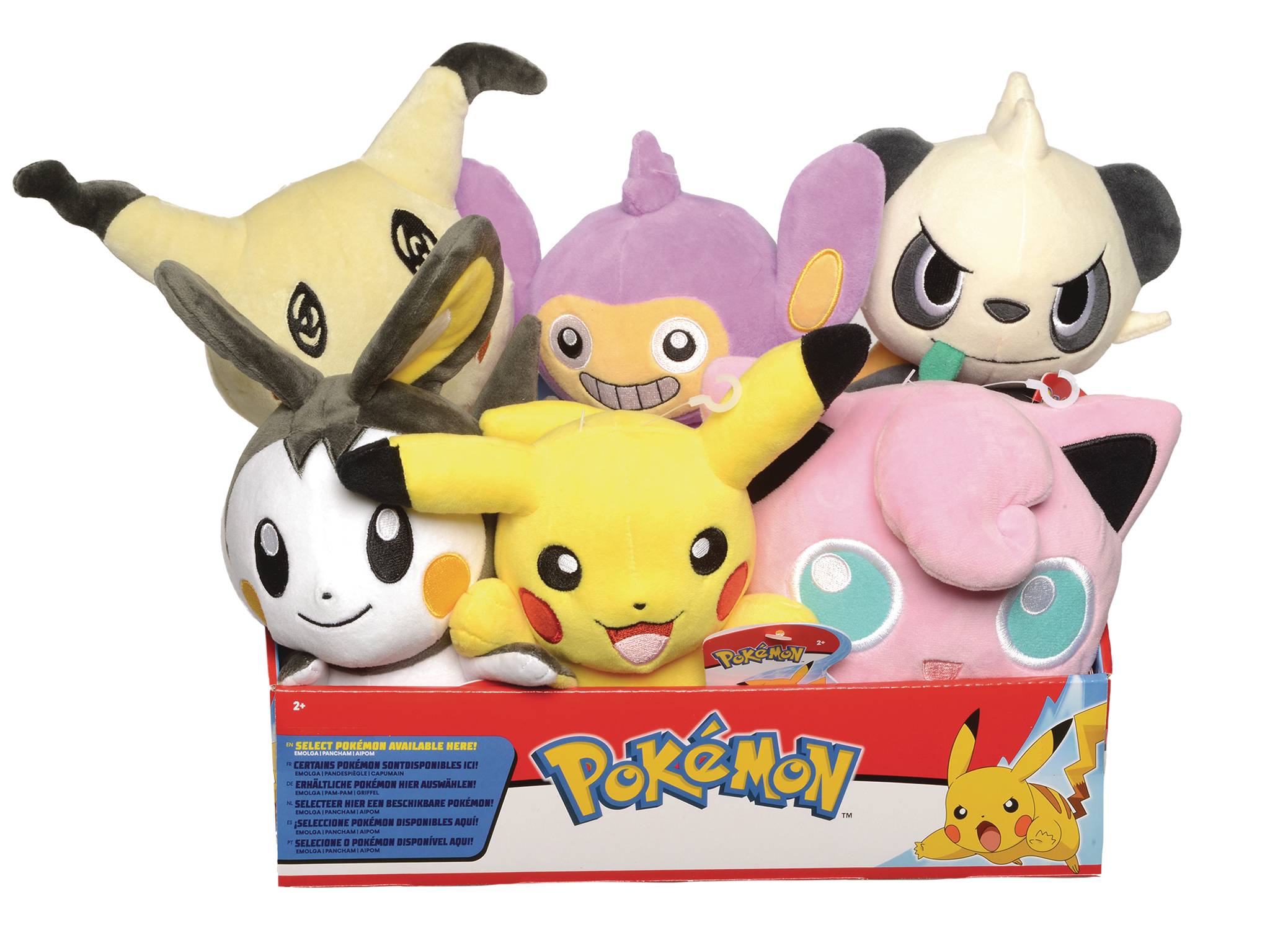 pastel pokemon plush