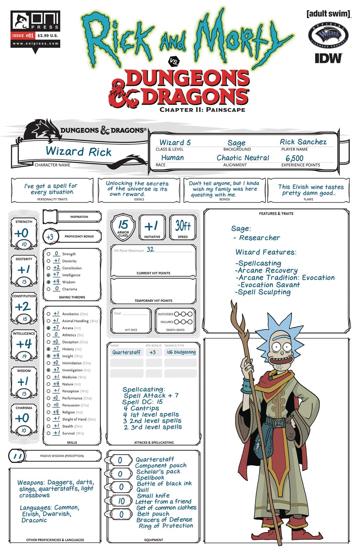 rick and morty d&d figures