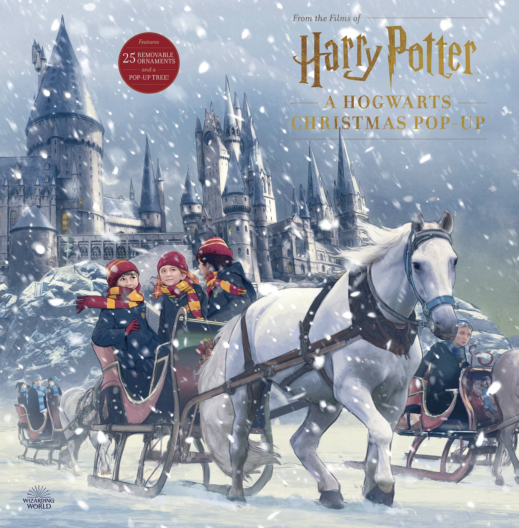 AUG192027 HARRY POTTER HOGWARTS CHRISTMAS POP UP BOOK Previews World