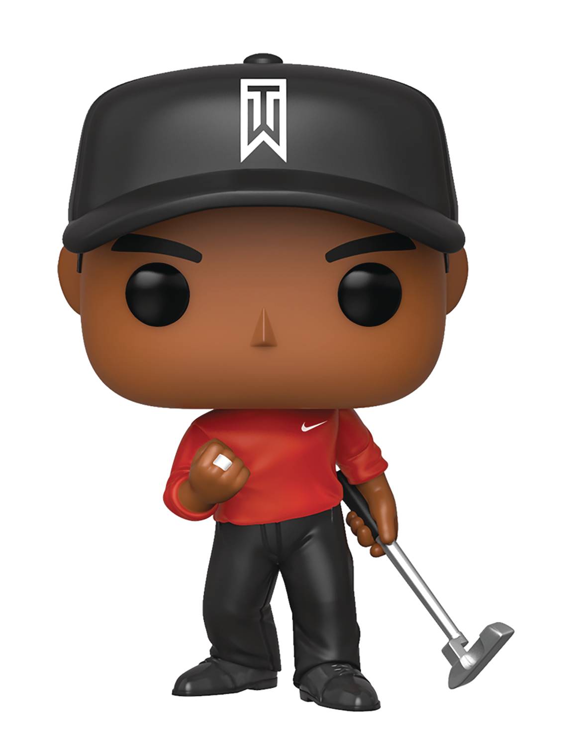 pop golf tiger woods red shirt