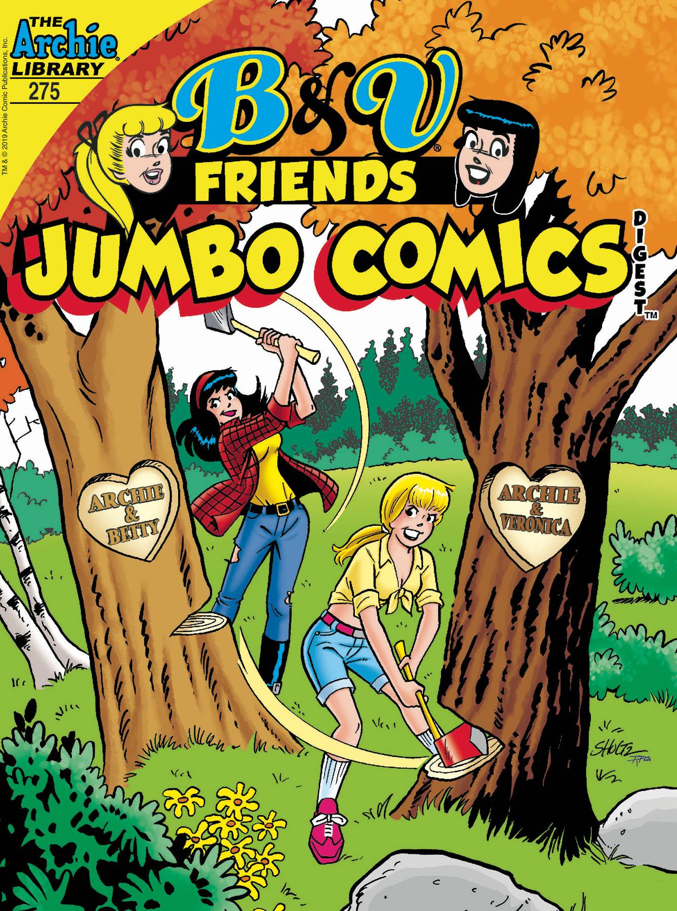 AUG191642 - B & V FRIENDS JUMBO COMICS DIGEST #275 - Previews World