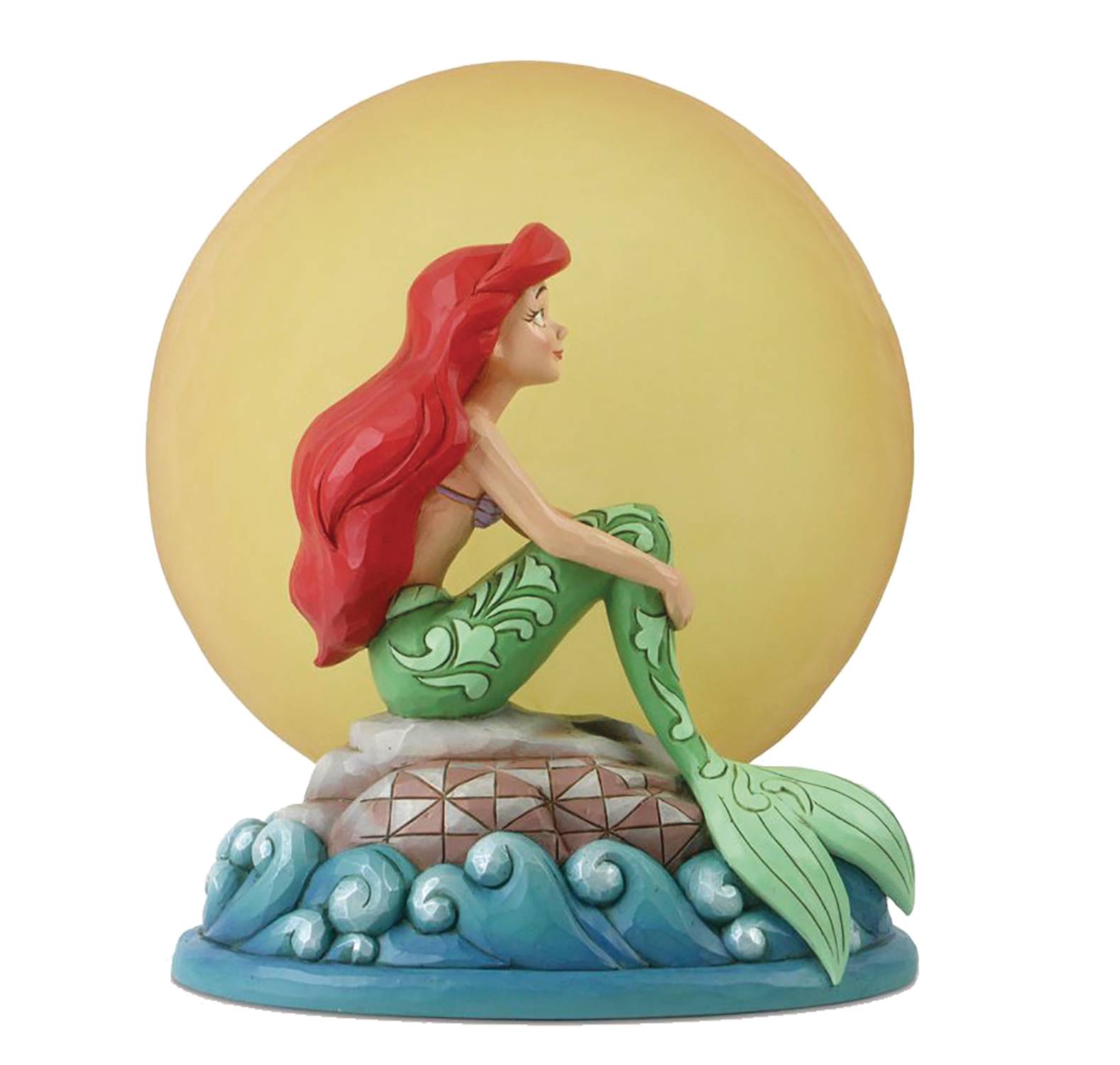 MAY198685 - DSTRA THE LITTLE MERMAID ARIEL SITTING ON ROCK FIGURE ...