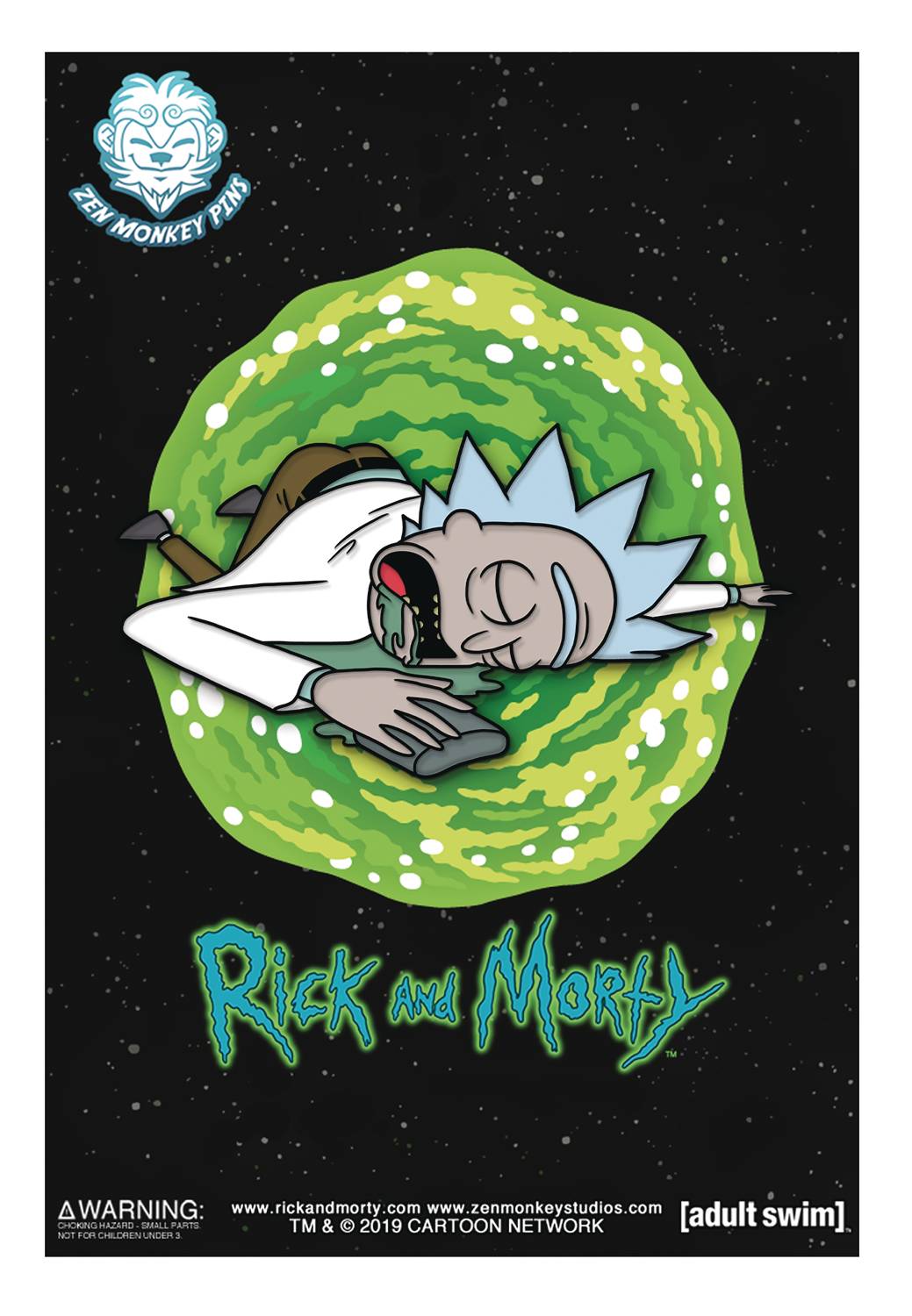 Sep193049 Rick And Morty Sleeping Rick Pin Previews World