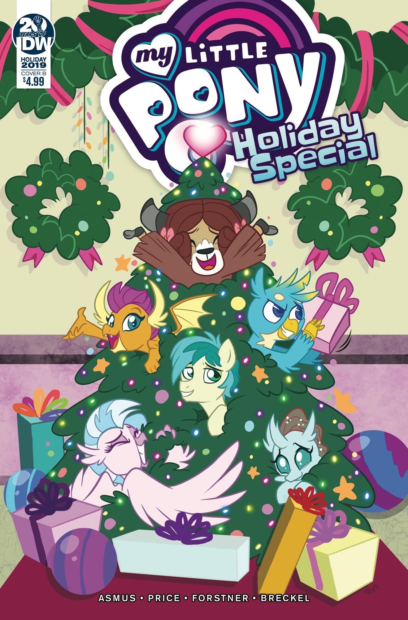 SEP190700 MY LITTLE PONY HOLIDAY SPECIAL CVR B FORSTNER Previews World