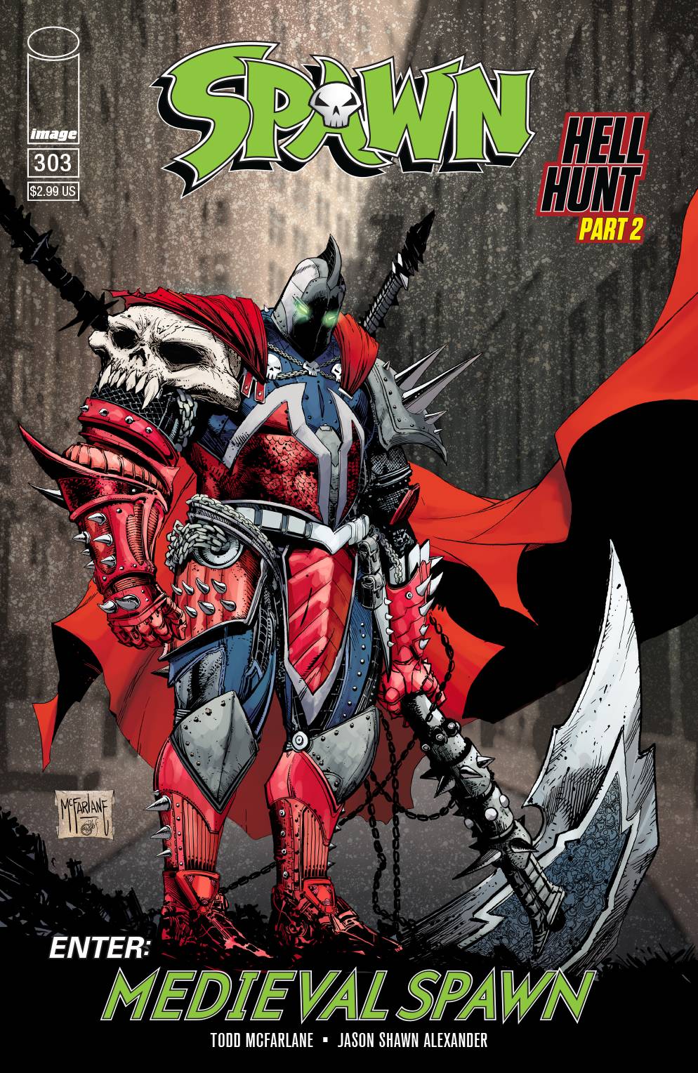 SEP190220 - SPAWN #303 CVR B MCFARLANE - Previews World