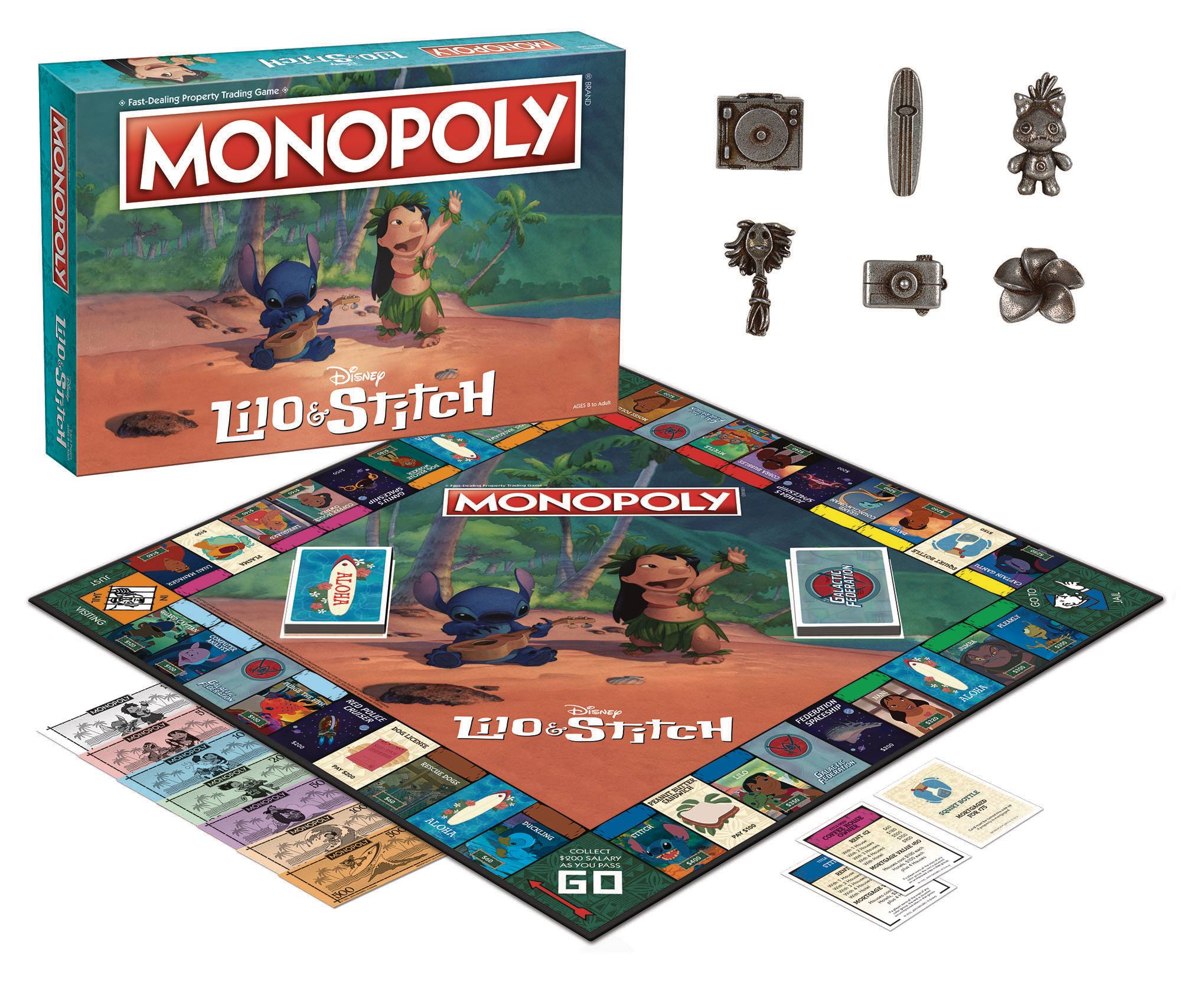 Dec192959 Monopoly Disney Lilo And Stitch Board Game Previews World