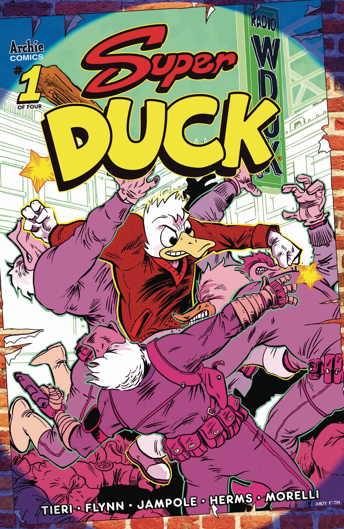 JAN201517 - SUPER DUCK #1 (OF 4) CVR C FISH (MR) - Previews World