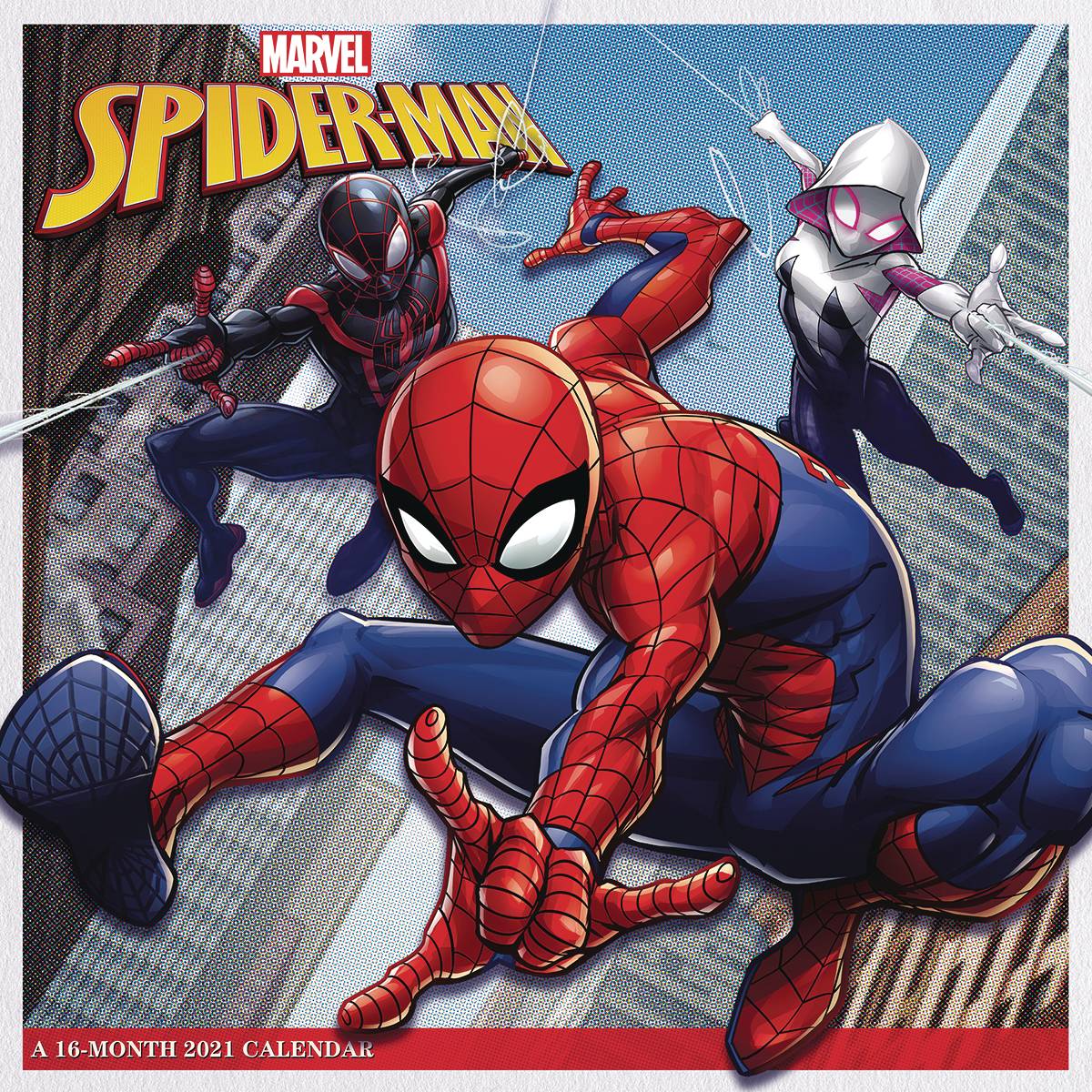 APR202508 MARVEL SPIDERMAN 2021 WALL CALENDAR